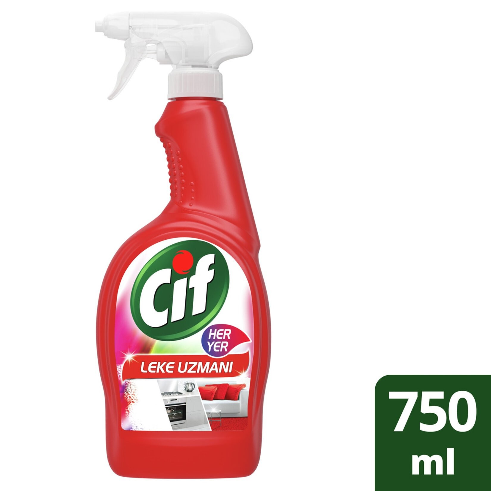 Cif Her Yer Leke Uzmanı 750 ml Sprey Yüzey Temizleyici