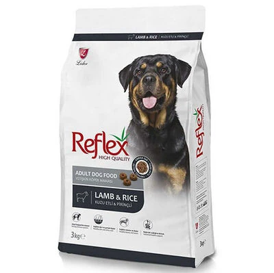 Reflex Kuzu Etli ve Pirinçli 3 kg Yetişkin Köpek Maması