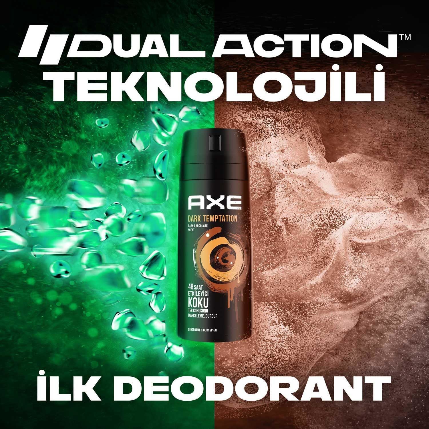 Axe Dark Temptation 150 ml Erkek Deodorant