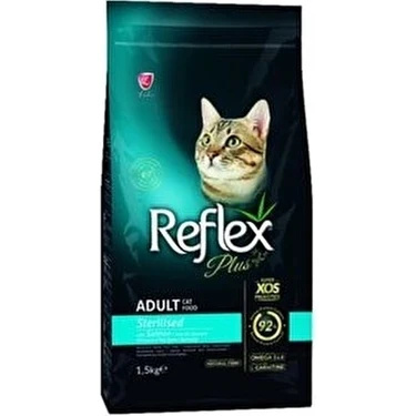 Reflex Plus Sterilised Salmon 1,5 KG Kedi Maması