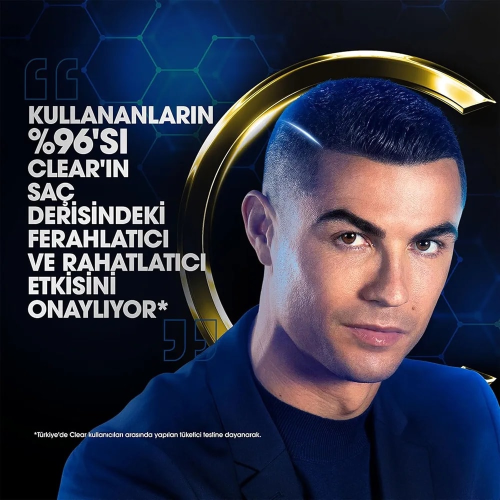 Clear Men Legends CR7 350 ml Şampuan