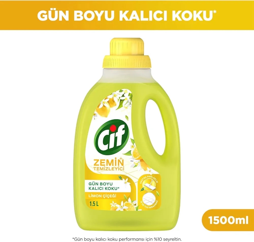 Cif Zemin Temizleyici Limon 1500 ml