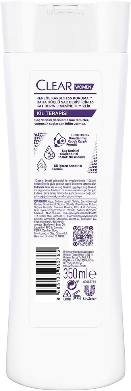 Clear Kil Terapisi 350 ml Şampuan
