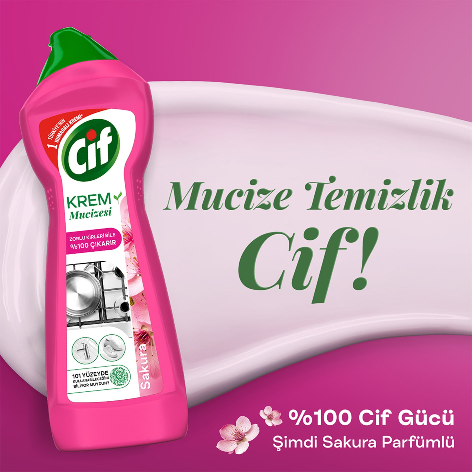 Cif Krem Sakura 750 ml
