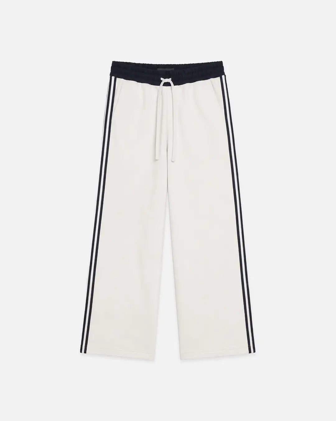 UNIQORE WHITE STRIPED SWEATPANTS