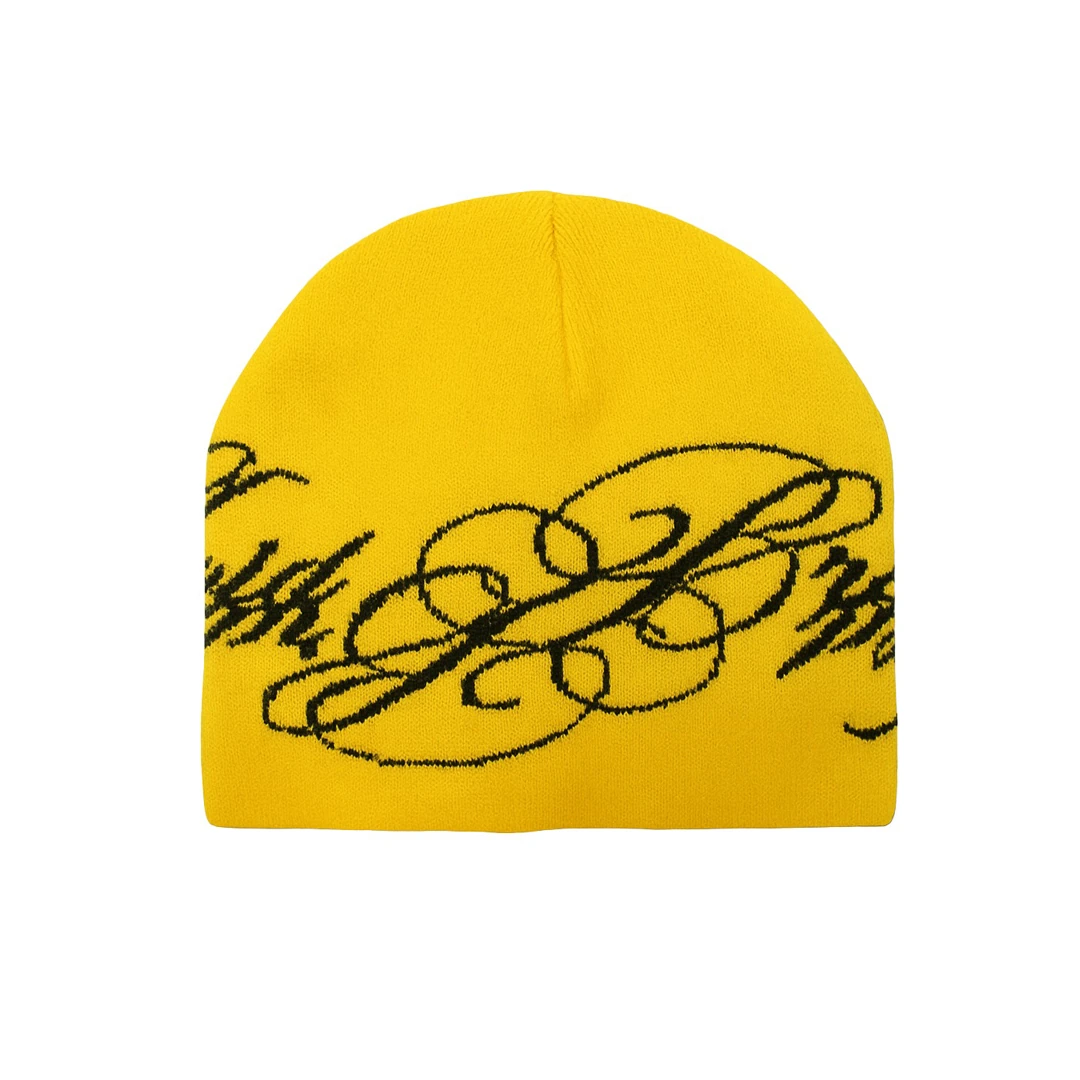 MIRABELLE YELLOW BEANIE