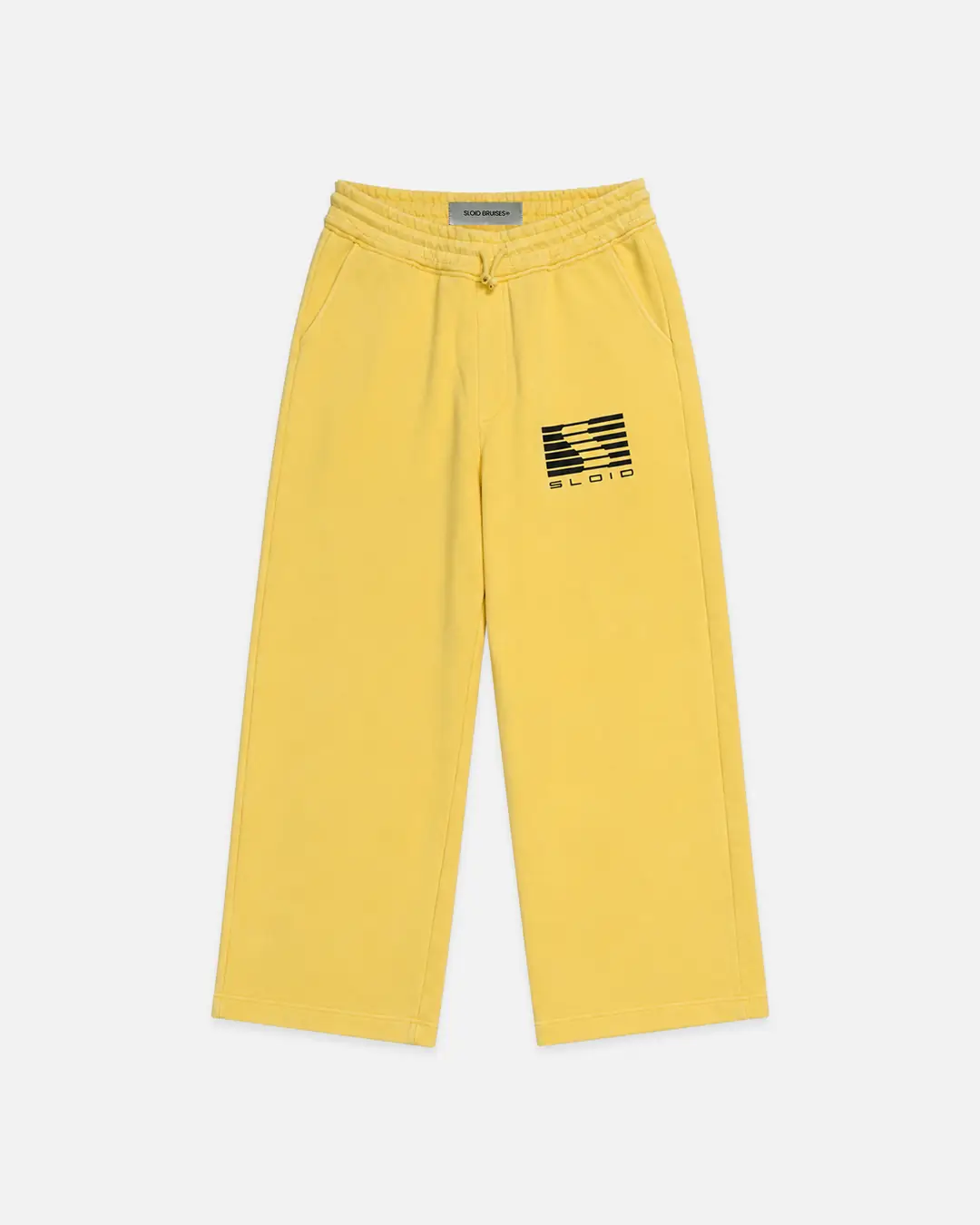 SLOID RACING YELLOW SWEATPANTS