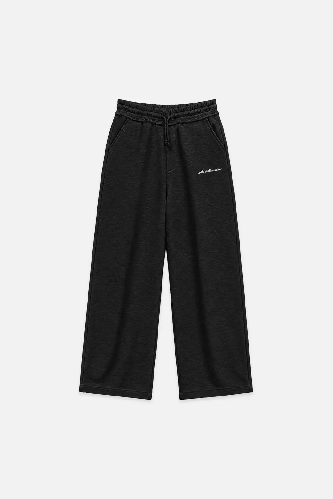 BLACK FIDUCIA SWEATPANTS