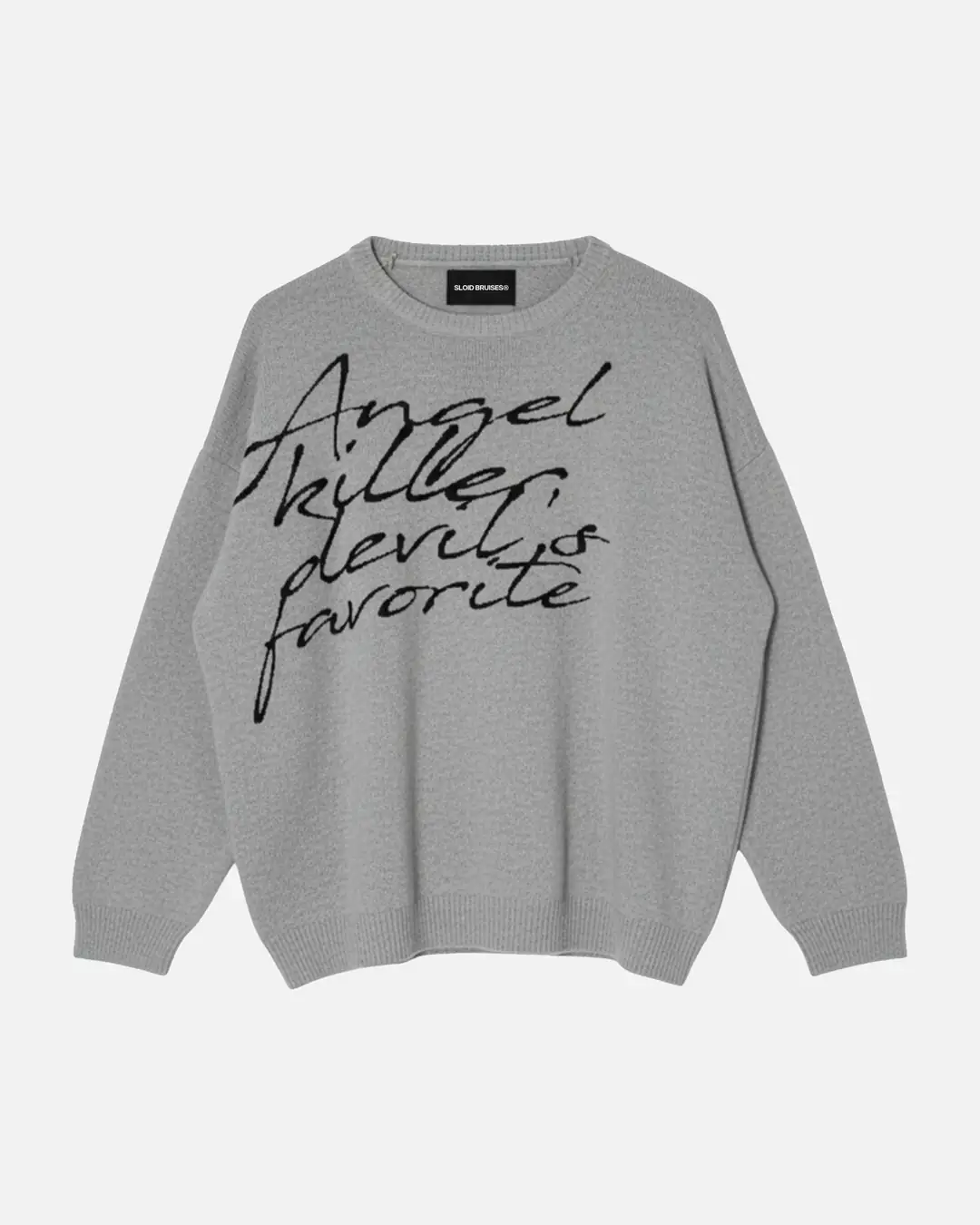 AKDF GREY KNIT
