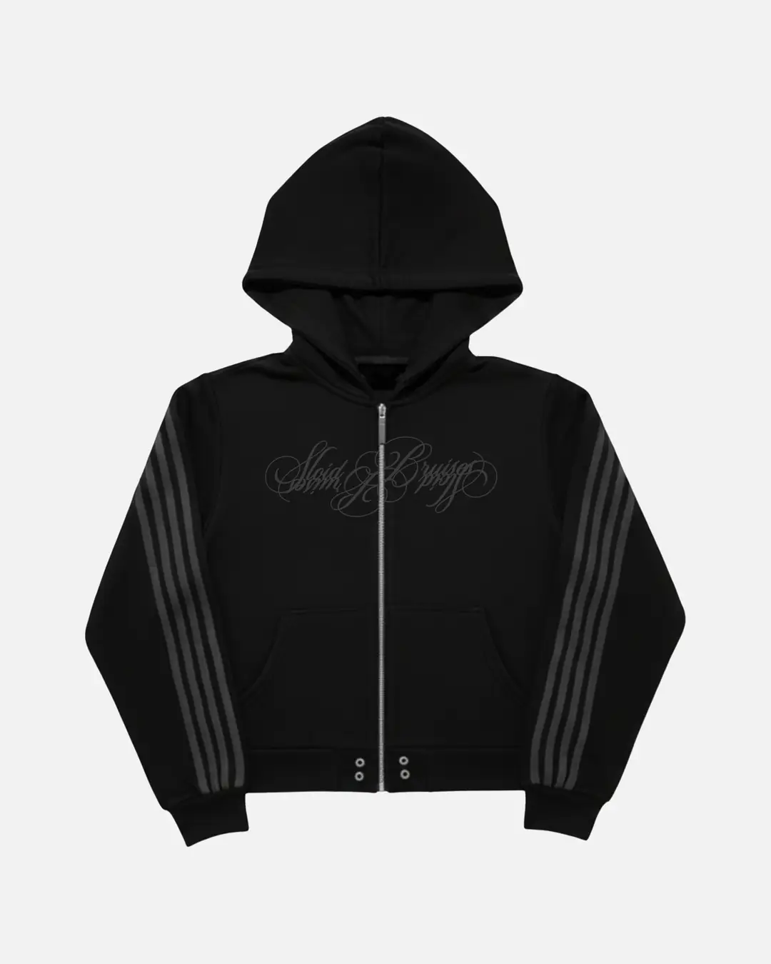 CENDRÉ BLACK ZIP-UP