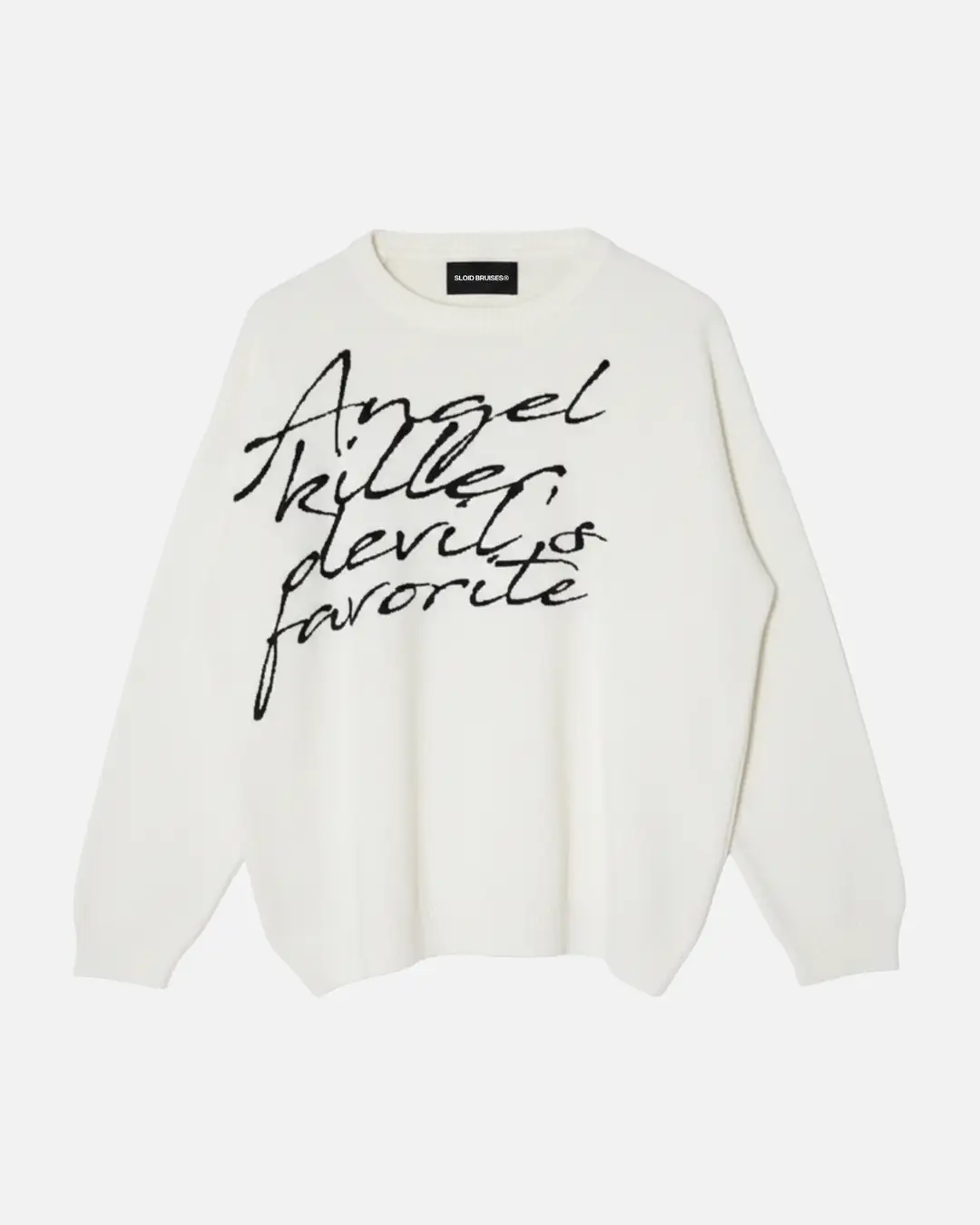 AKDF WHITE KNIT