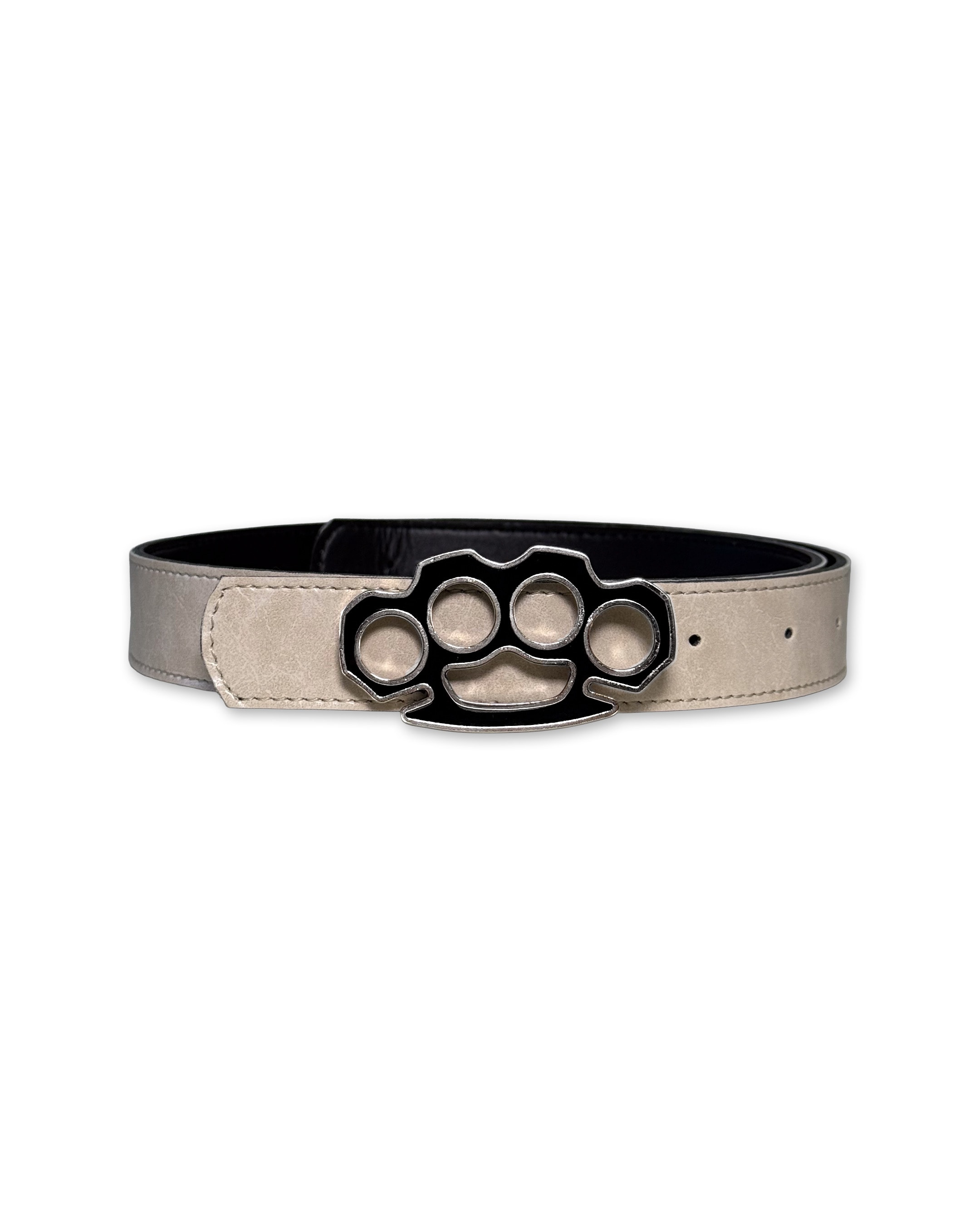BLACK KNUCKLES WHITE BELT