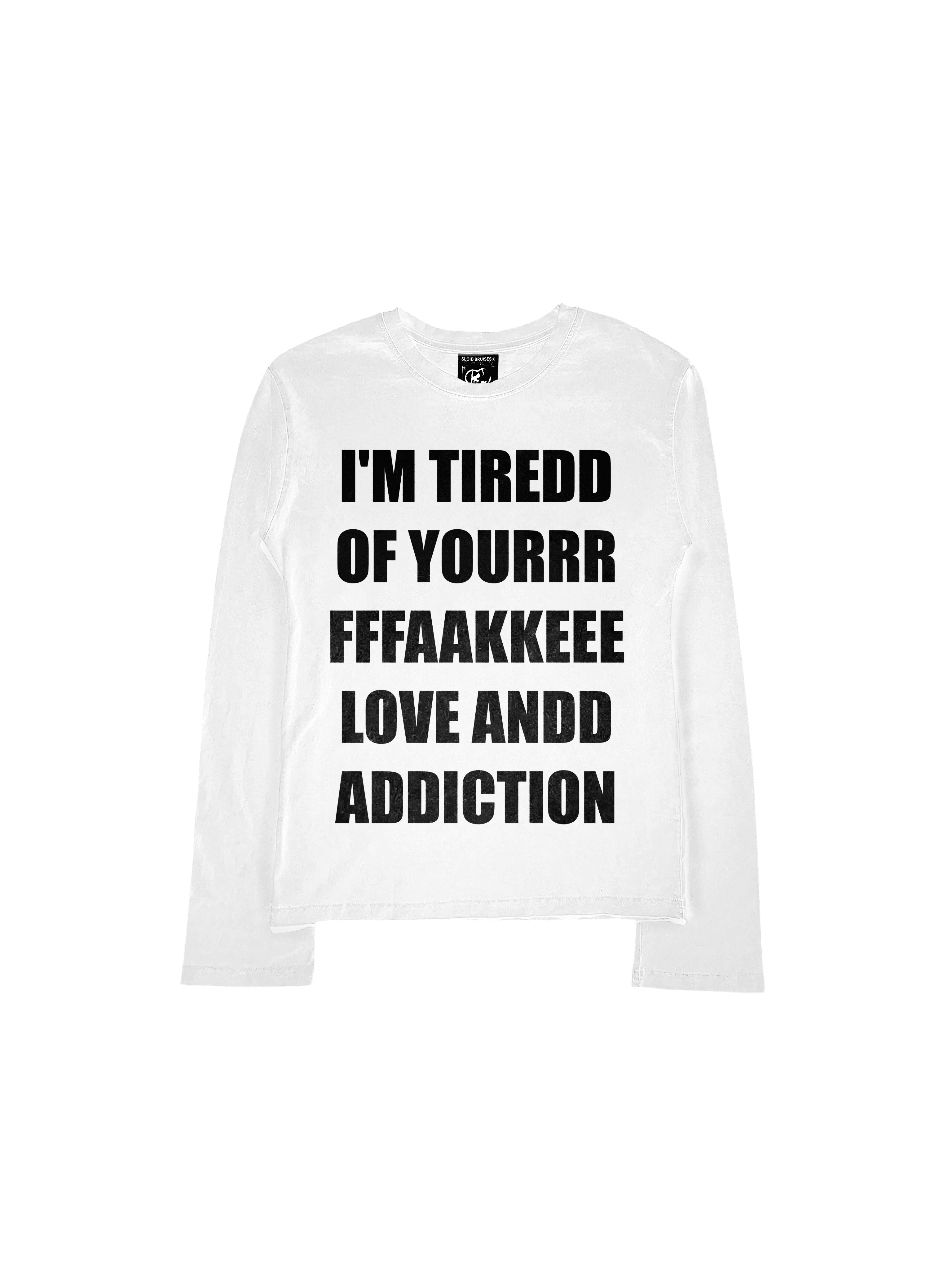 FAKELOVE LONGSLEEVE WHITE