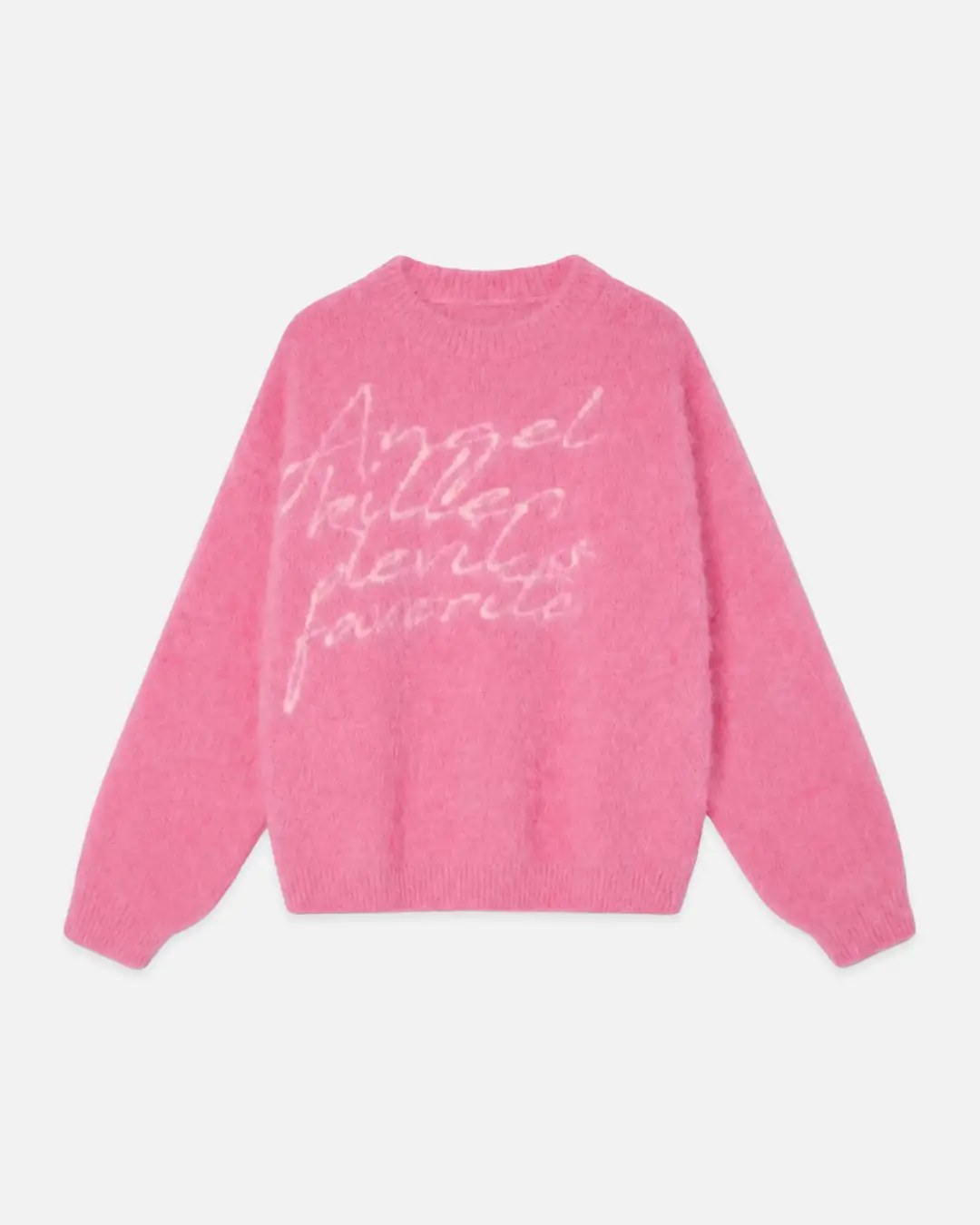 AKDF PINK MOHAIR KNIT