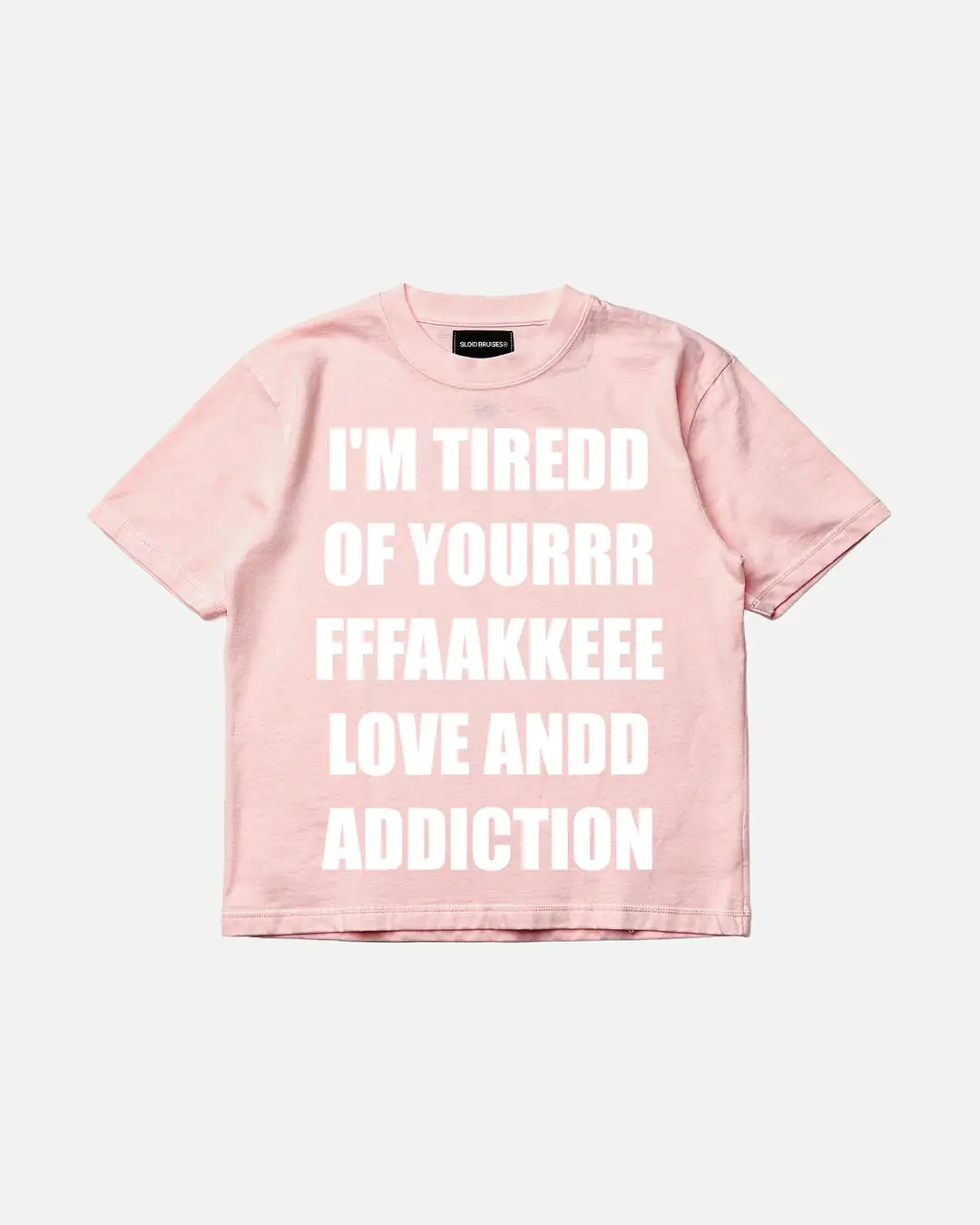 PINK FAKELOVE TEE