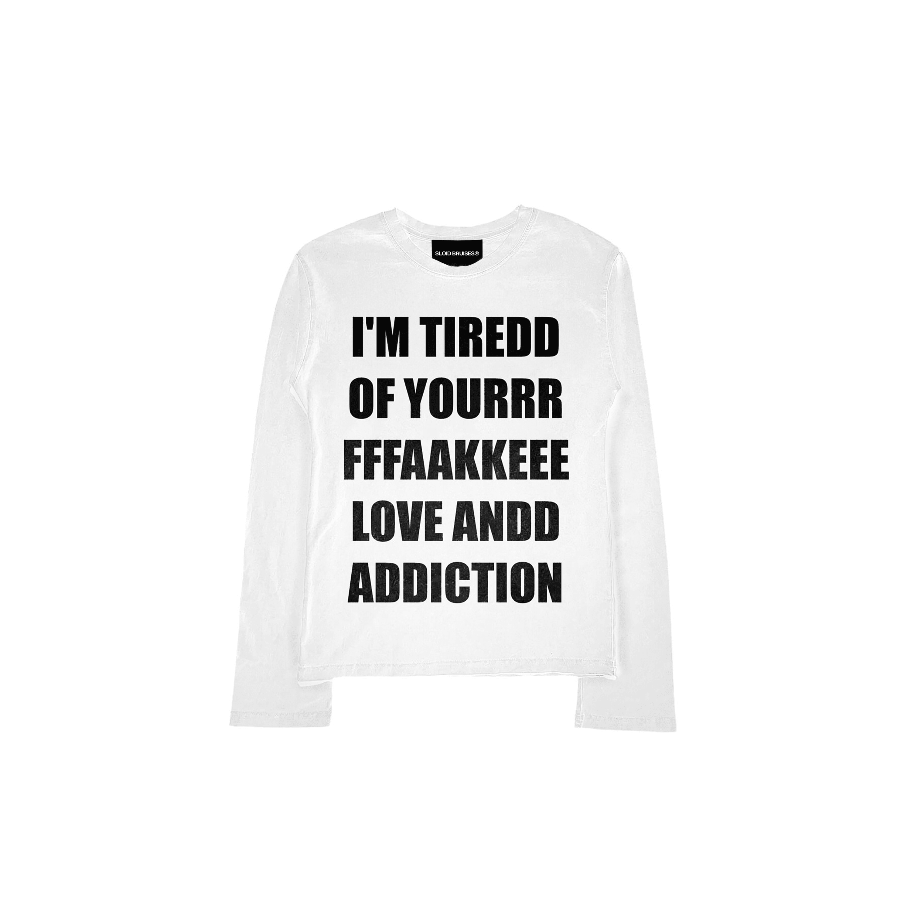 FAKELOVE LONGSLEEVE WHITE