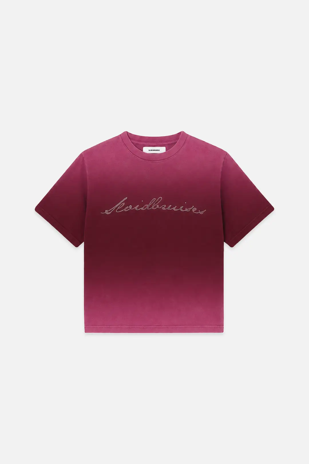CHERRY RHINESTONE TEE