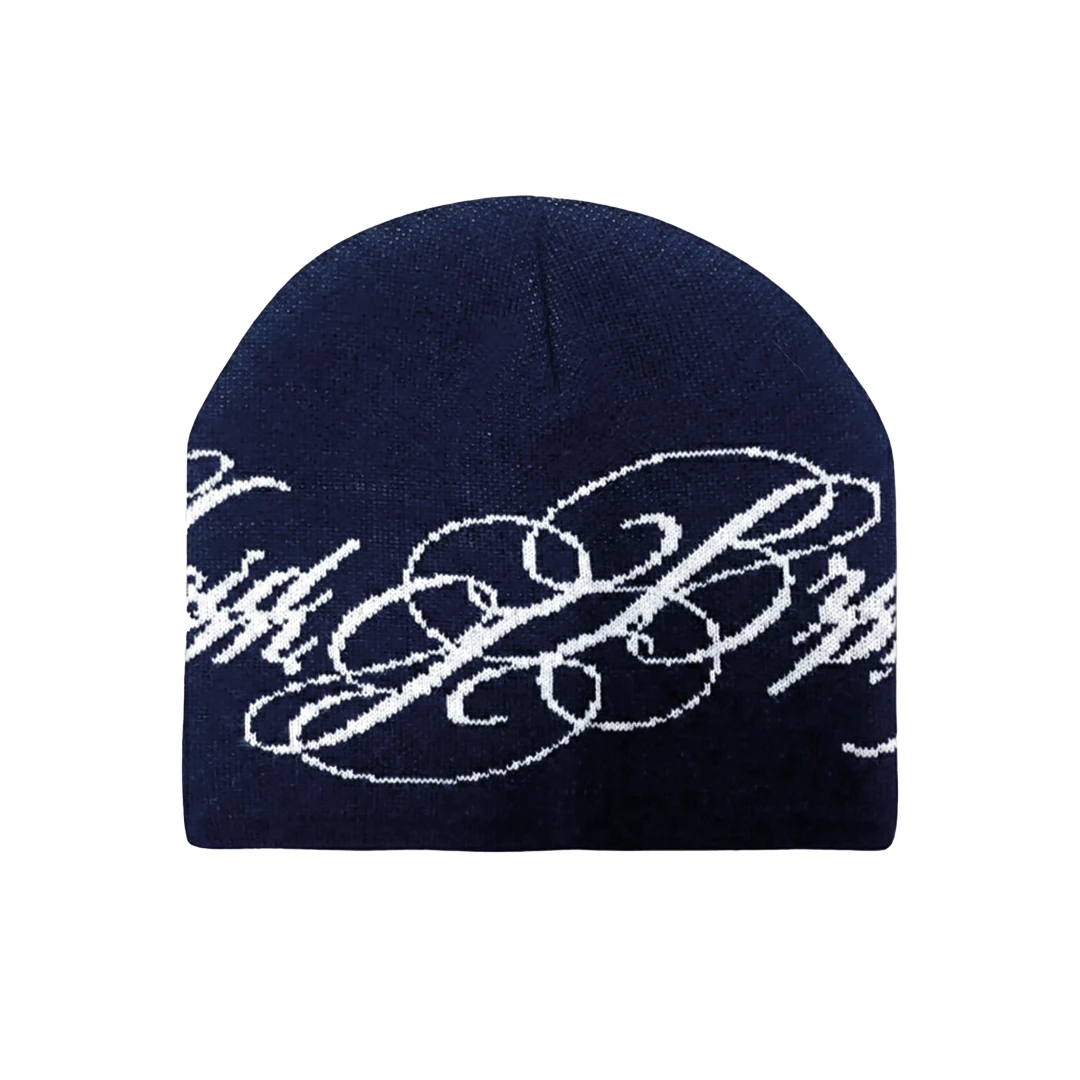 MIRABELLE NAVY BEANIE