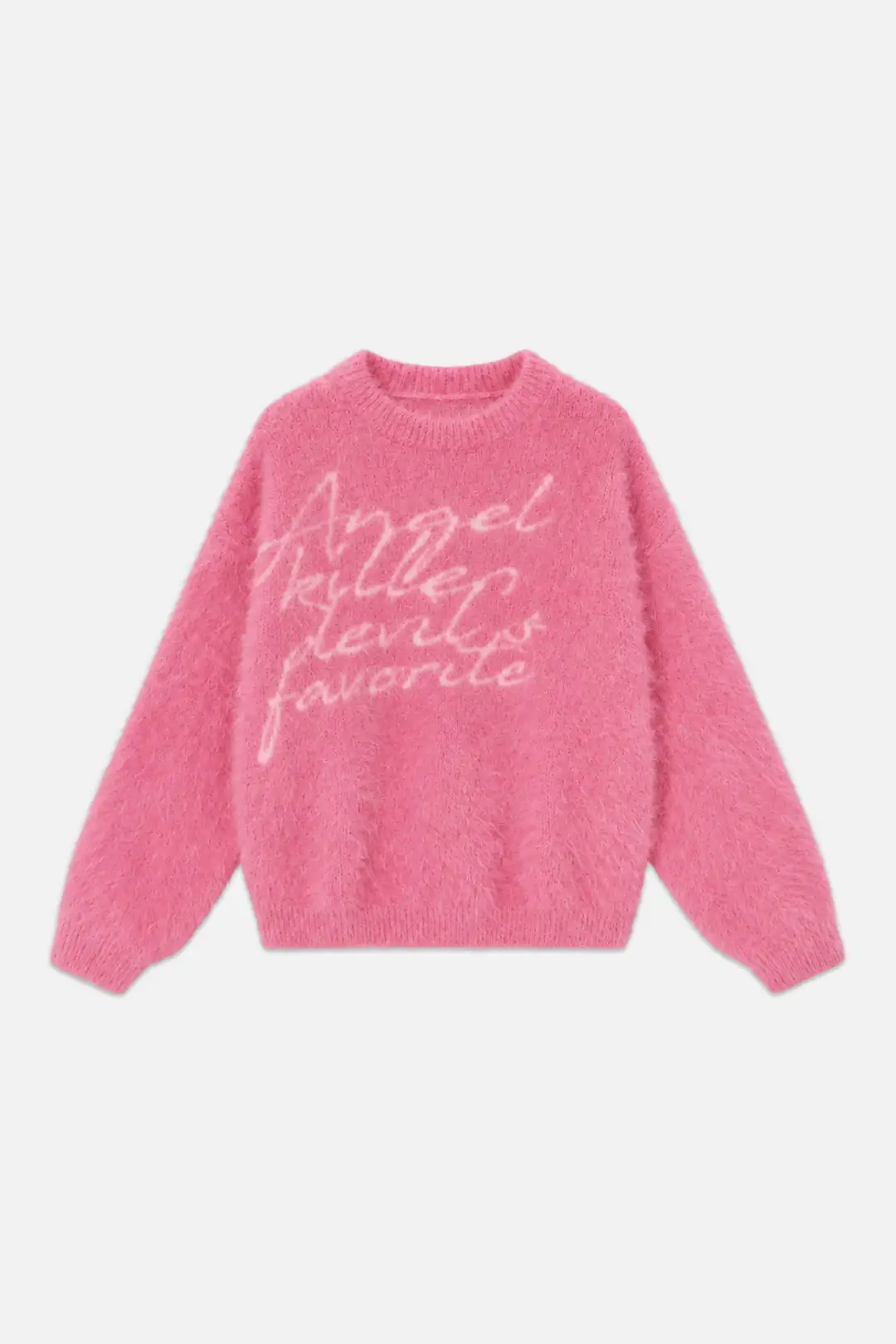 AKDF PINK MOHAIR KNIT