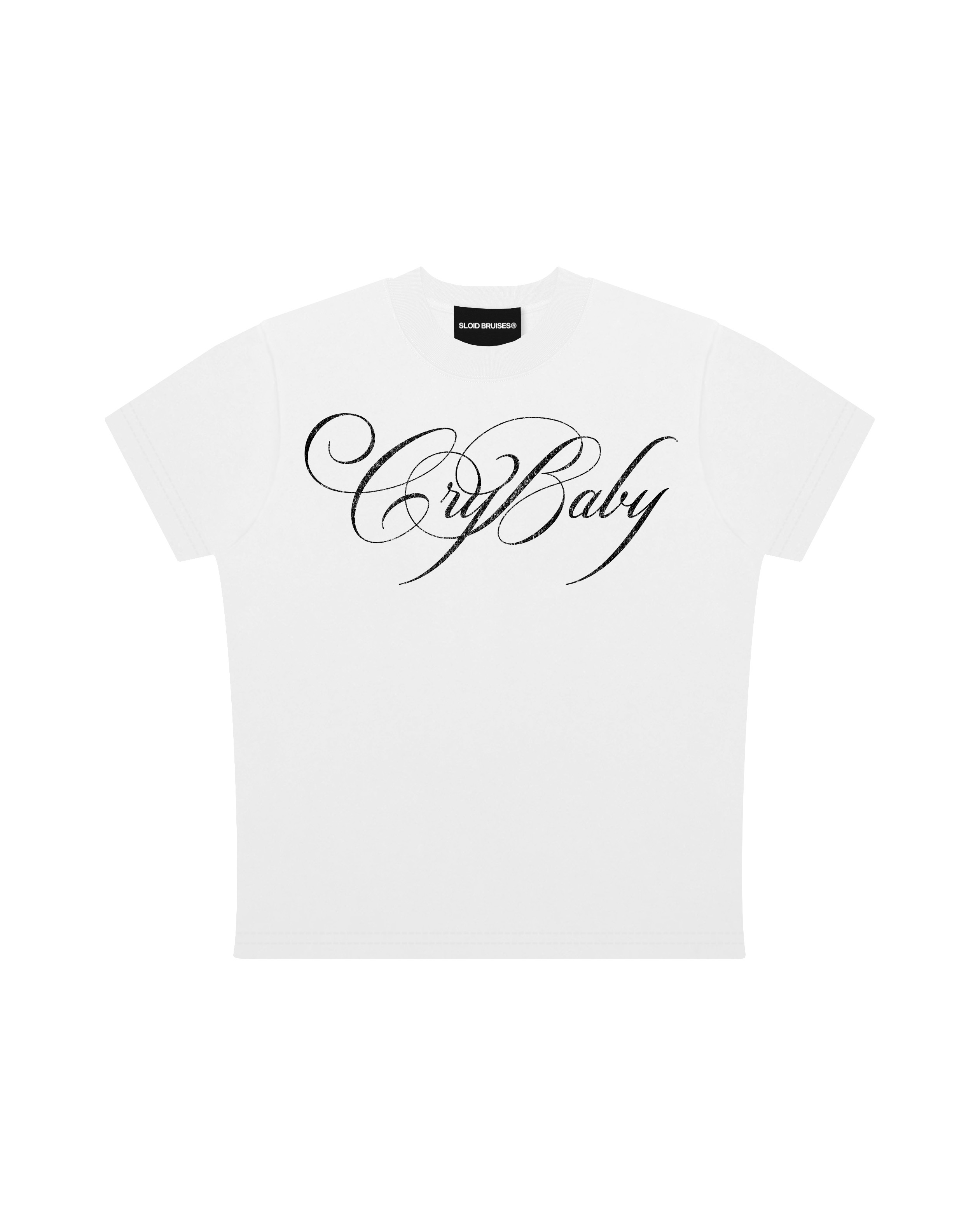 CRYBABY WHITE TEE