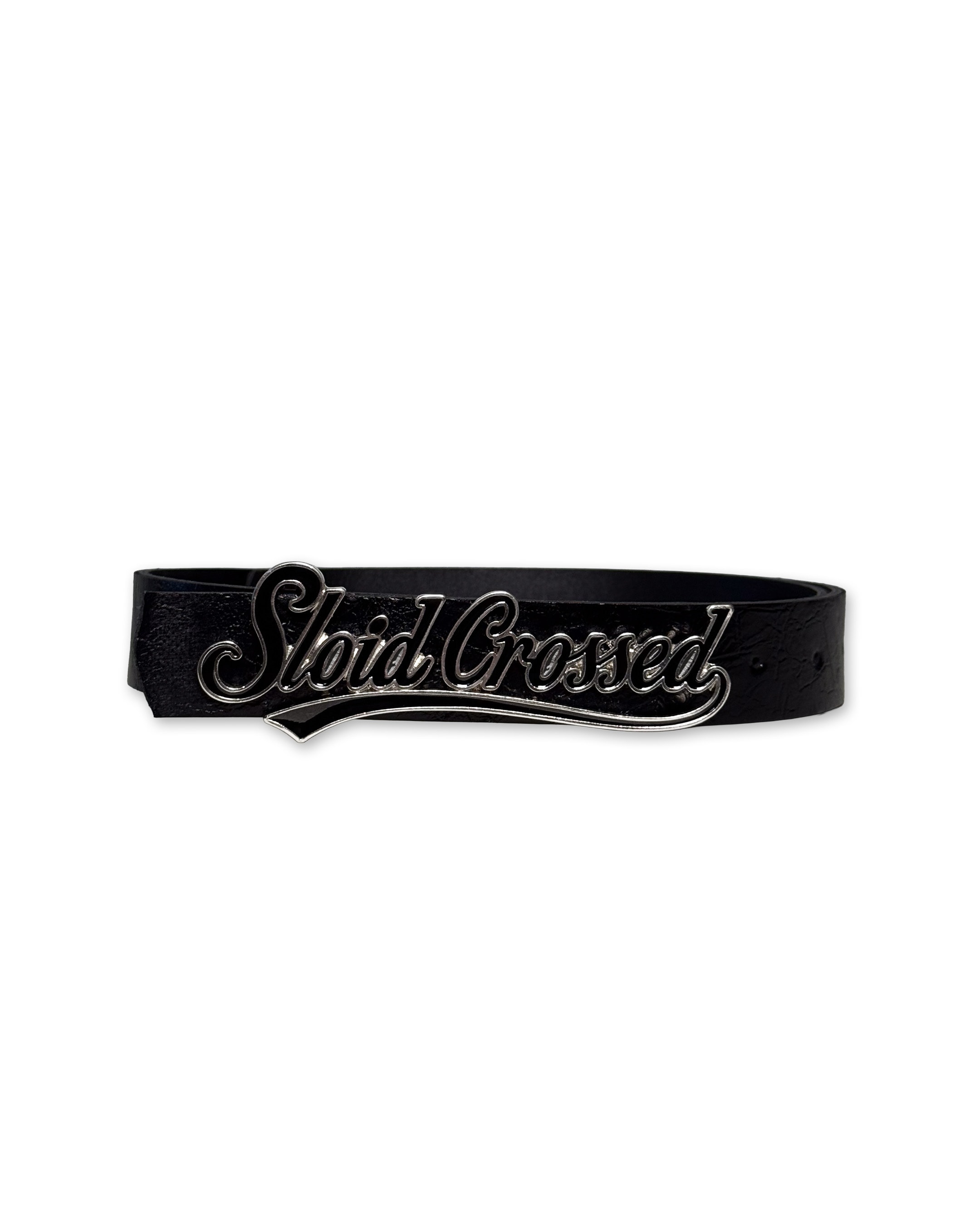BLACK TYPE LOGO BLACK BELT