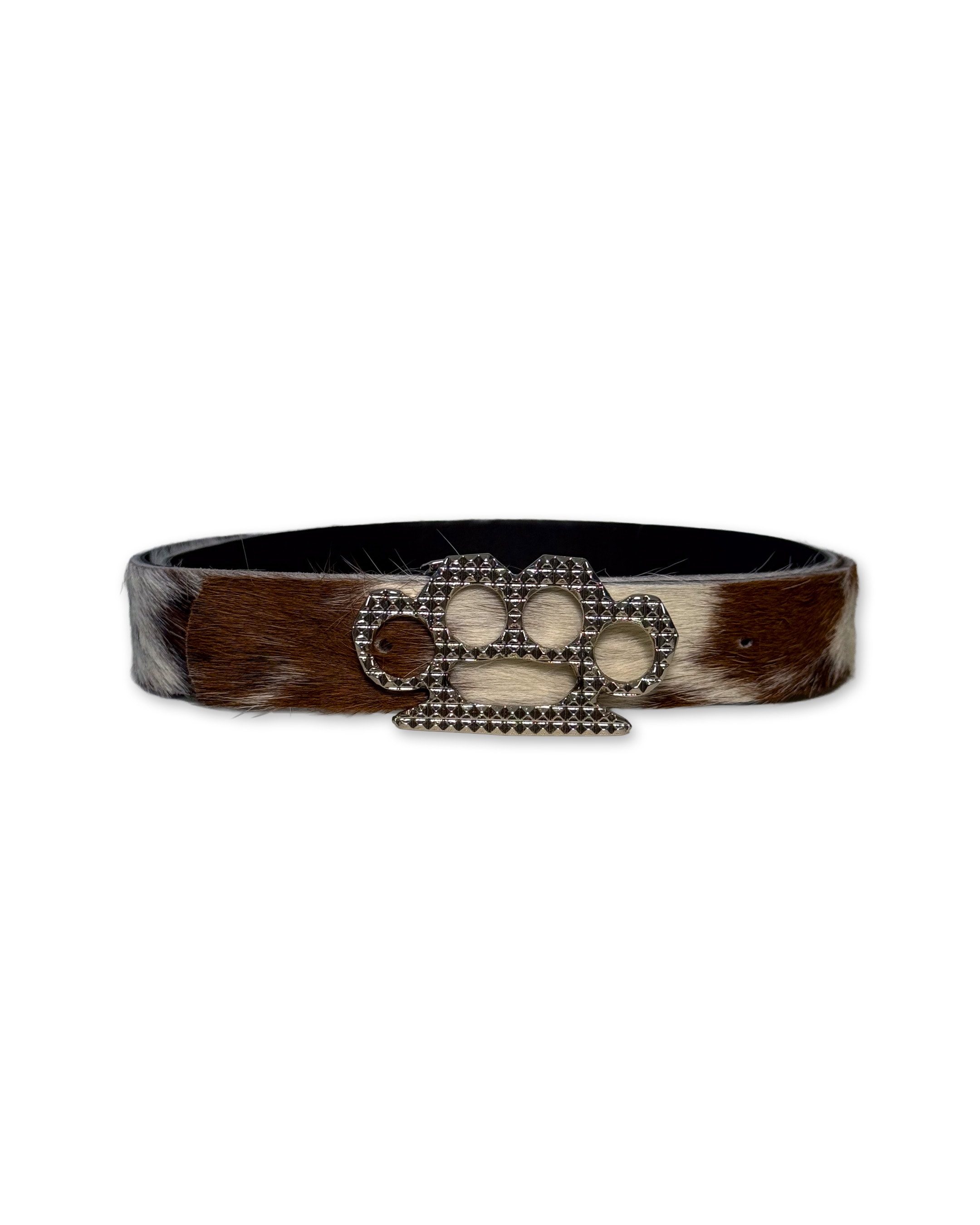 PYRAMID KNUCKLES HORSEHAIR BELT