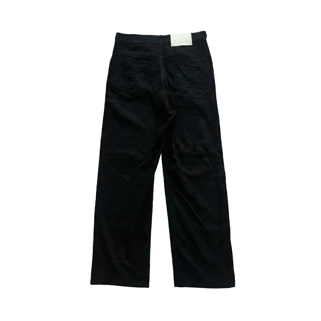 MEMORY DISTRESSED PANTS