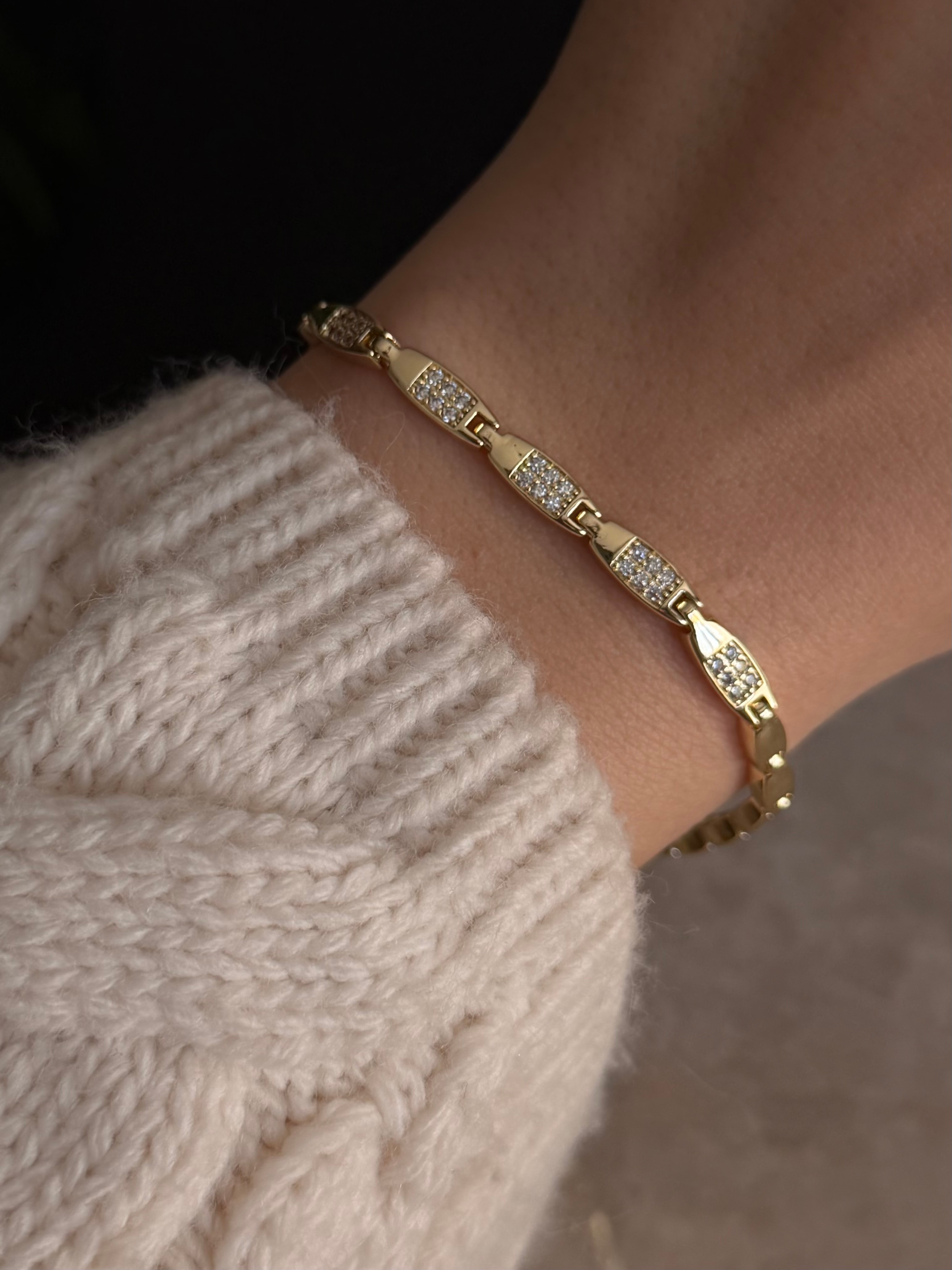 Kuyumcu model ince bileklik