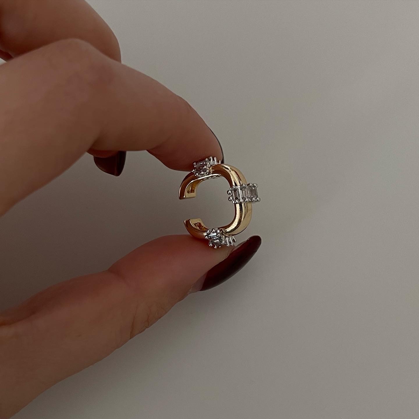 Baget Taşlı Earcuff