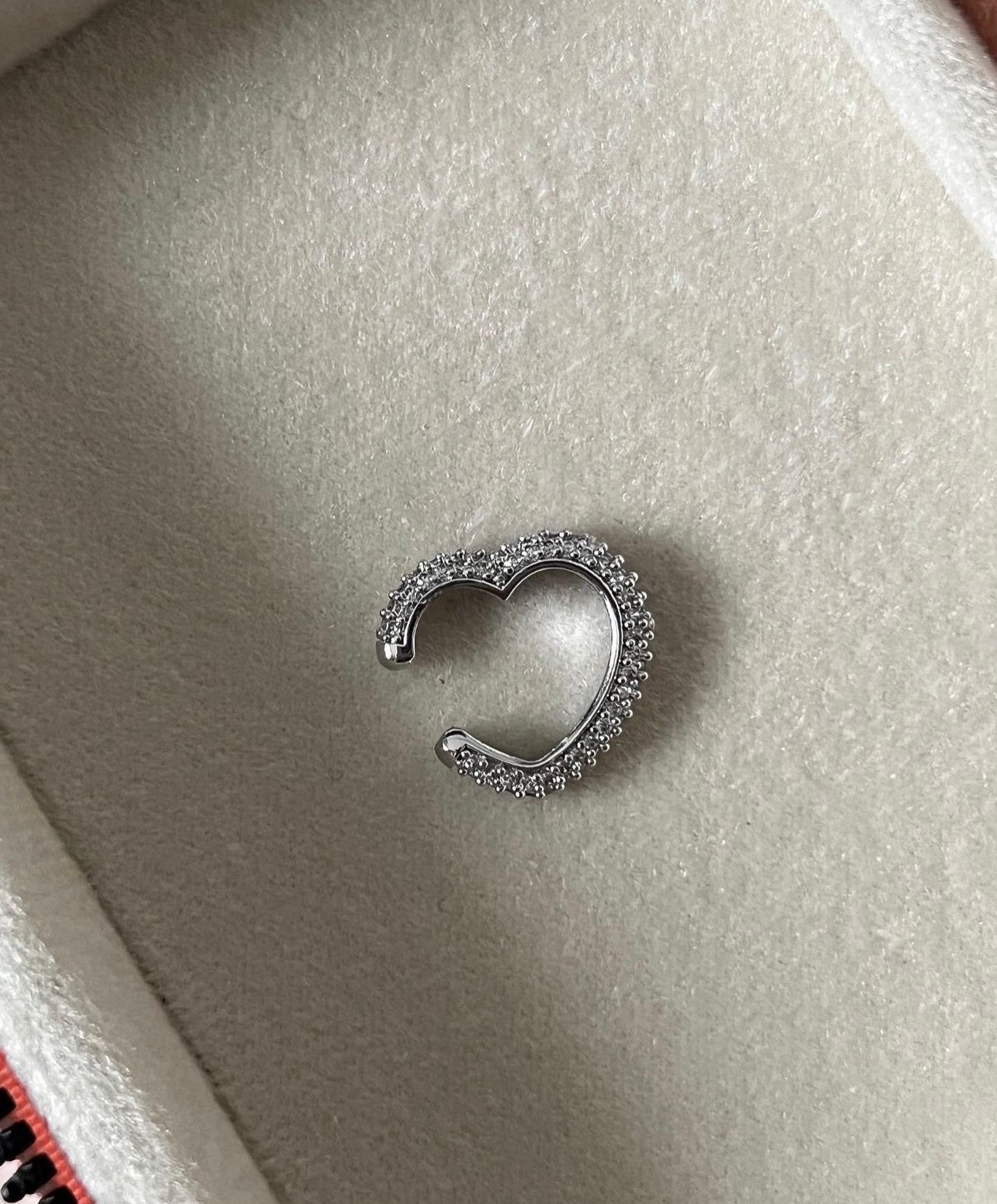 Kalpli Zirkon Earcuff Kıkırdak Küpesi