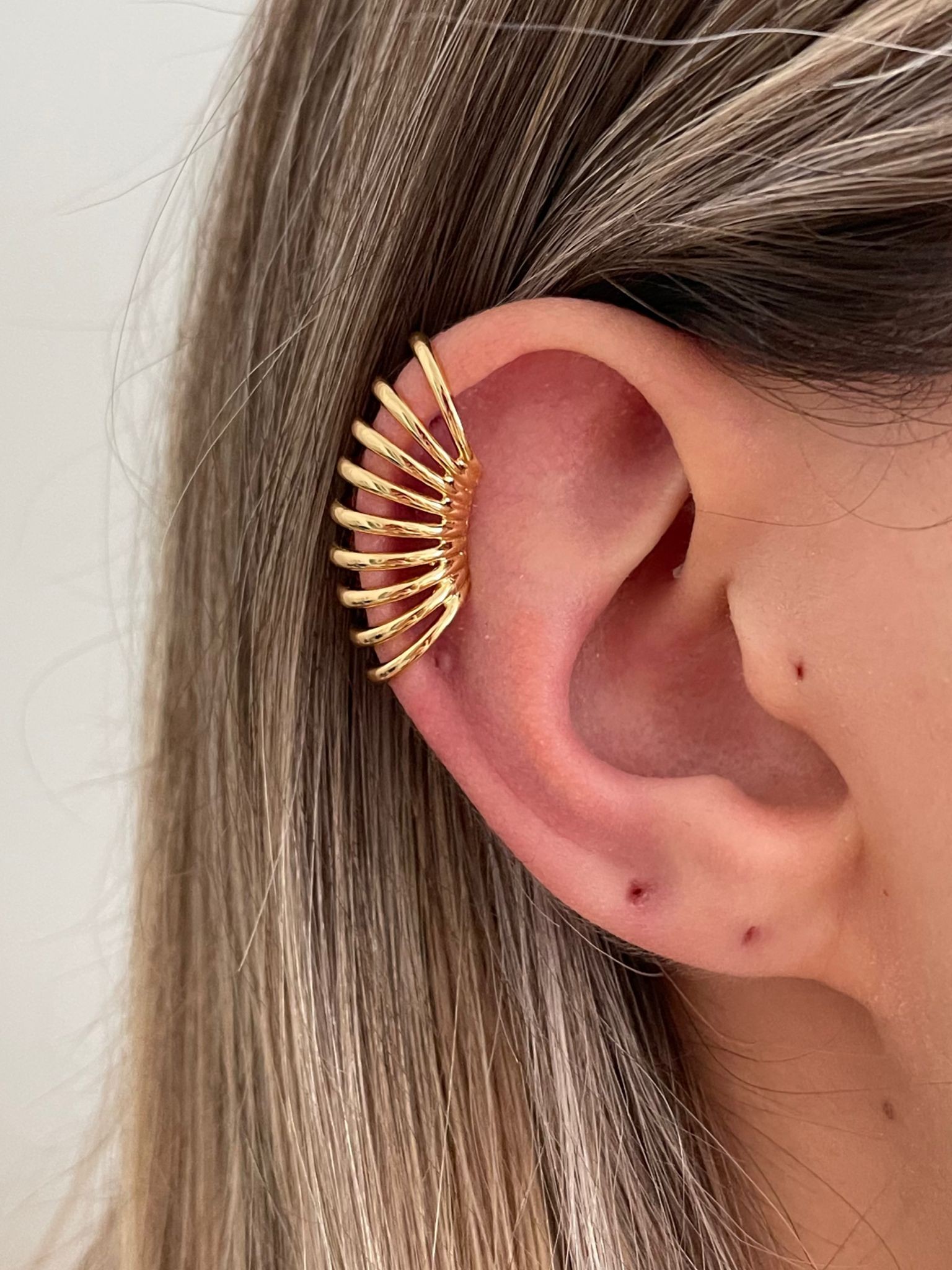 Çelik Tırtıl Earcuff