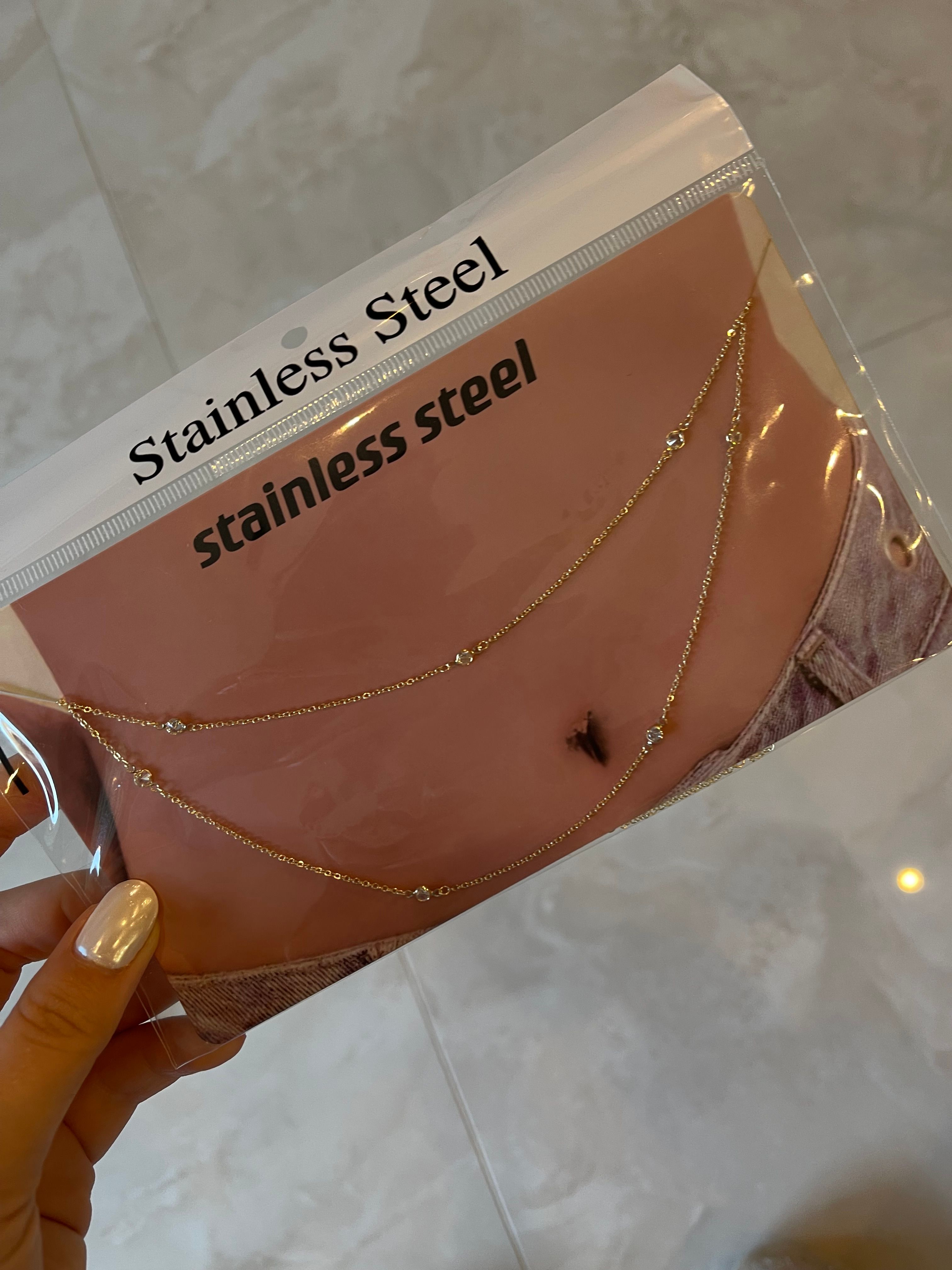Taşlı Bel Zinciri Belly Chain