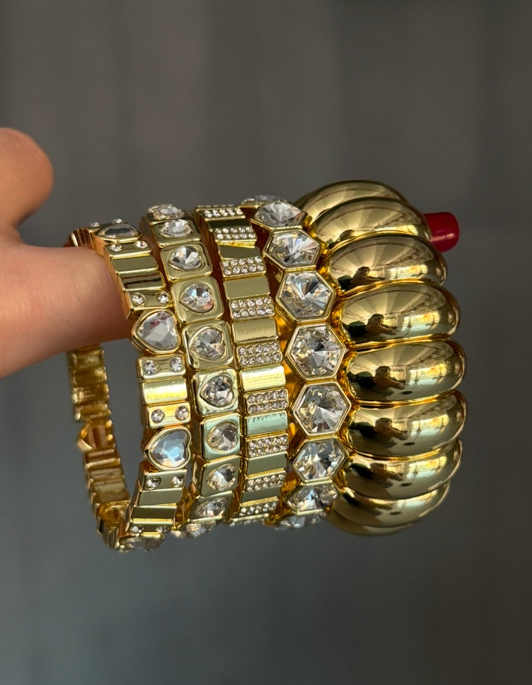 Crystal Heart Bileklik