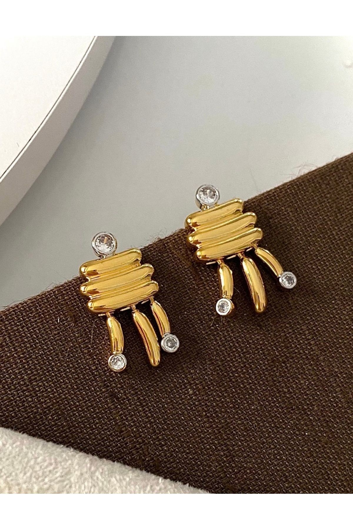 All Gold Küpe
