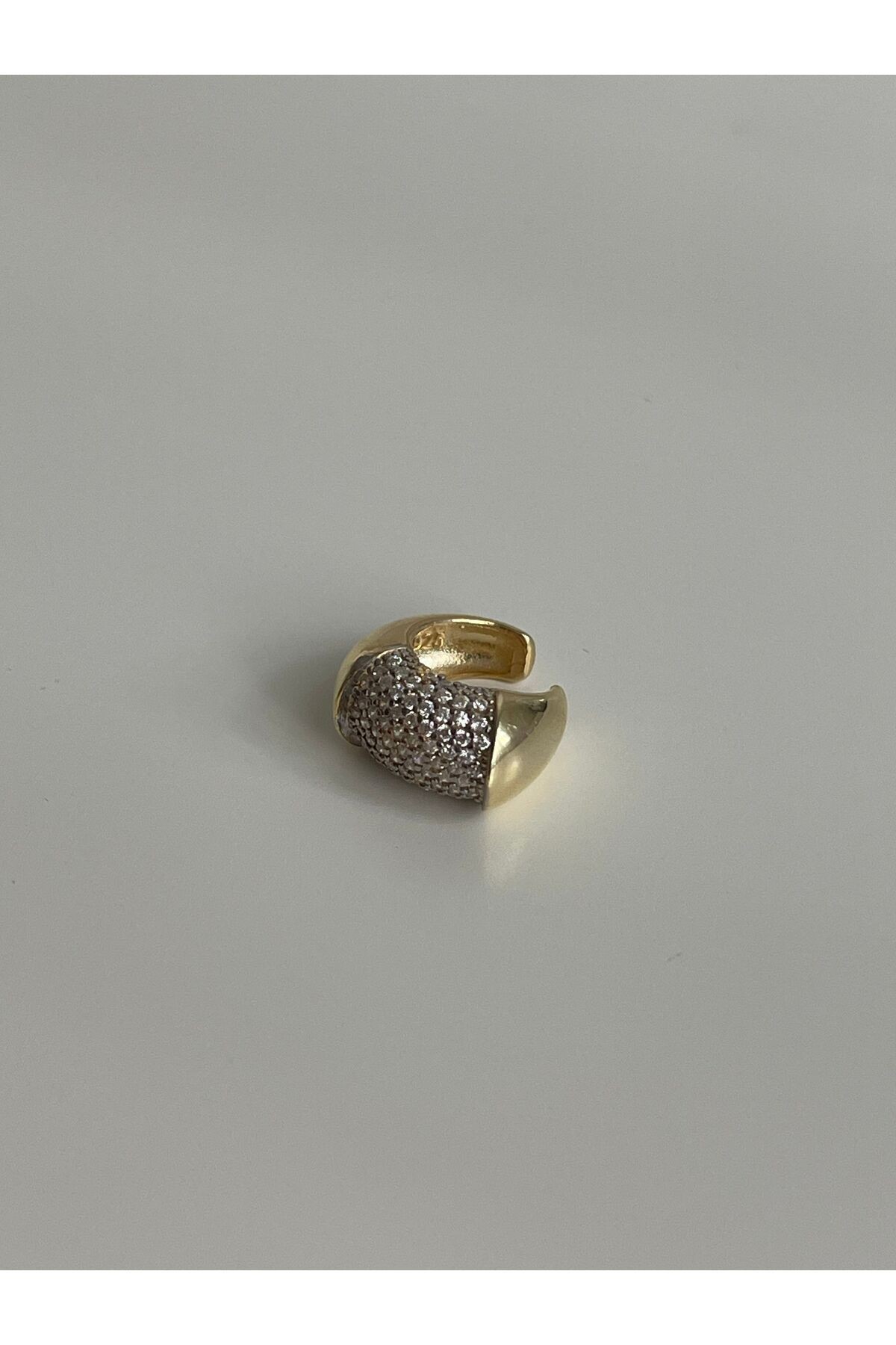 925 Ayar Gümüş Taşlı Serenay Earcuff
