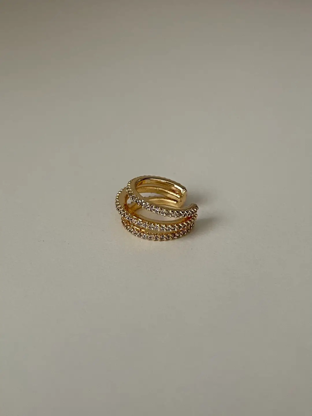 3’lü Zirkon Taşlı Earcuff