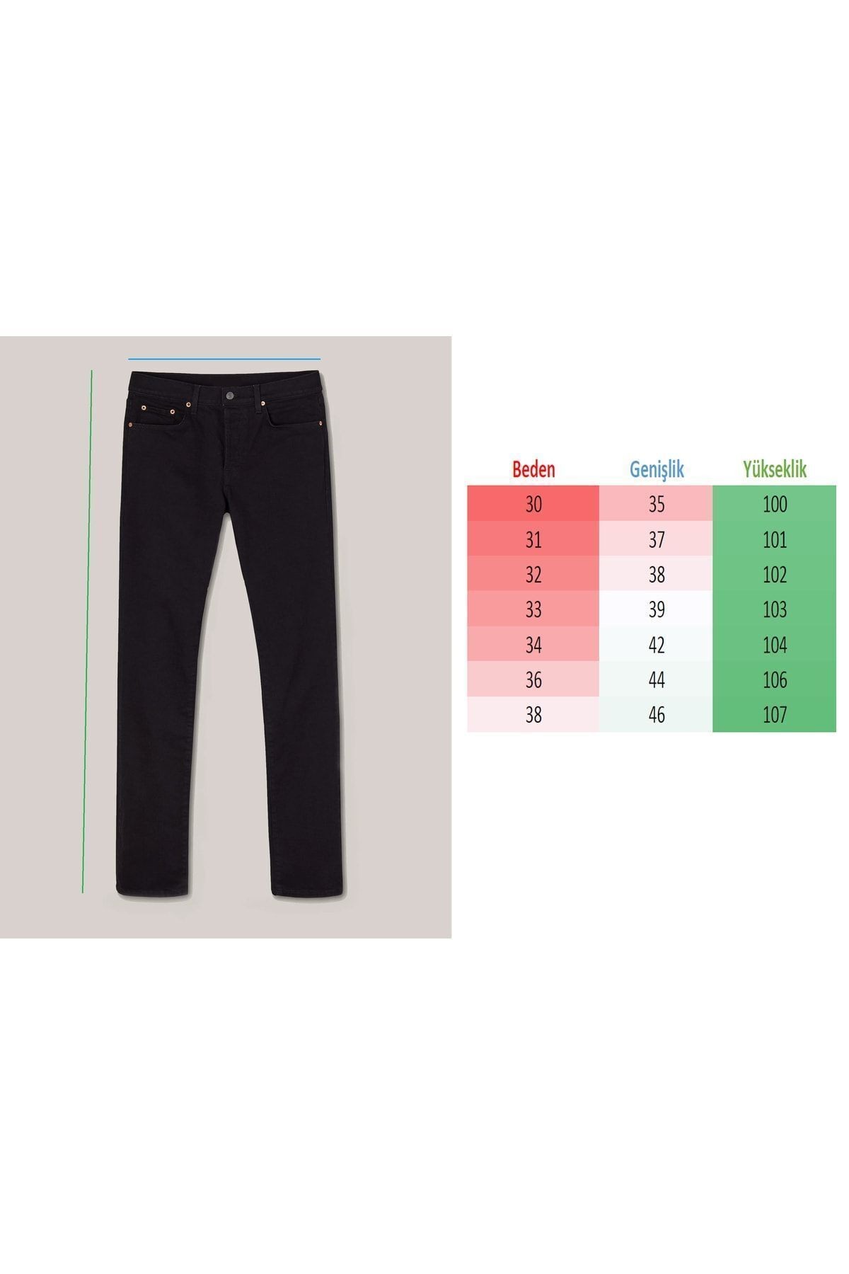 Likralı Slim Fit Jeans Erkek Kot Pantolon