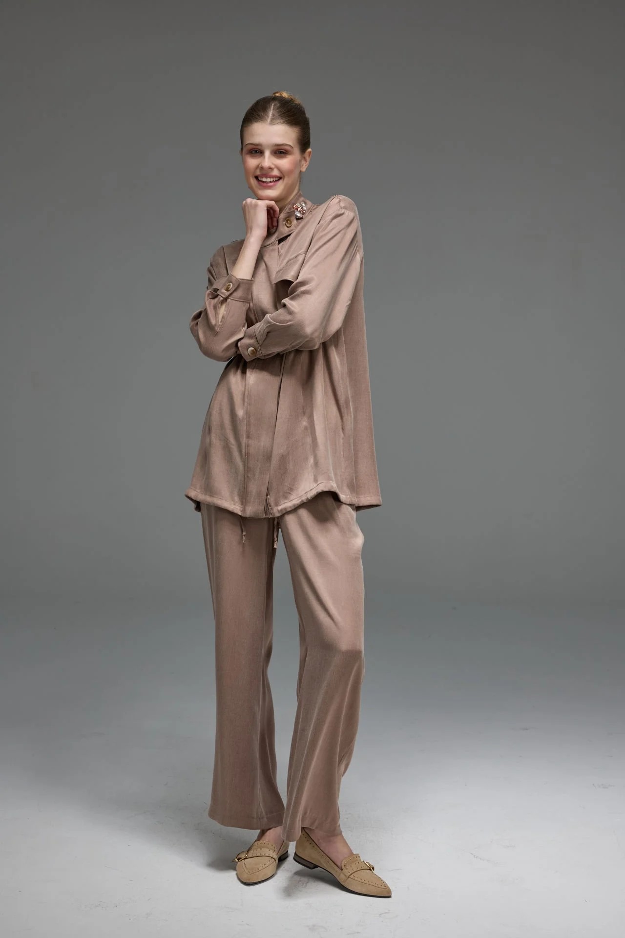 LİSA EXCLUSİVE 5031 PANTOLONLU TAKIM