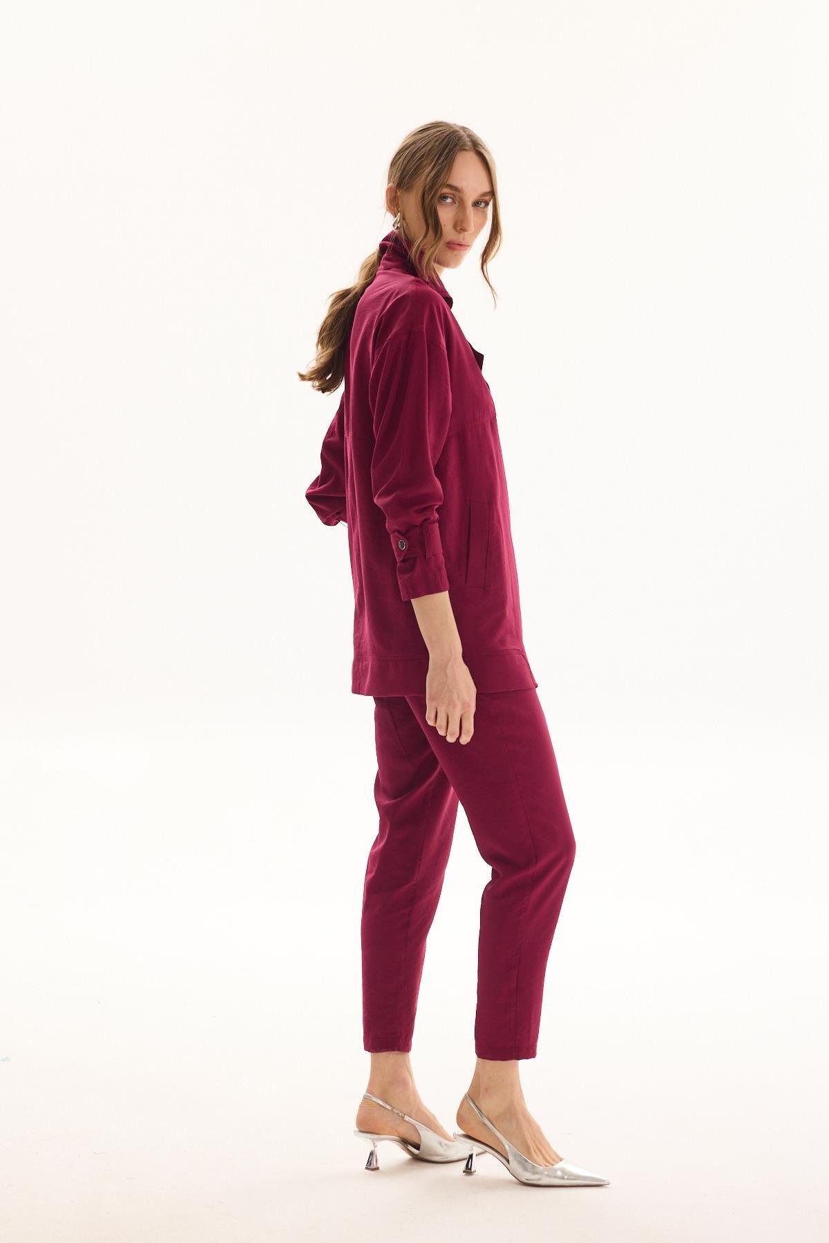 MİSSEMRAMİS 4773 SHİNY PANTOLONLU TAKIM
