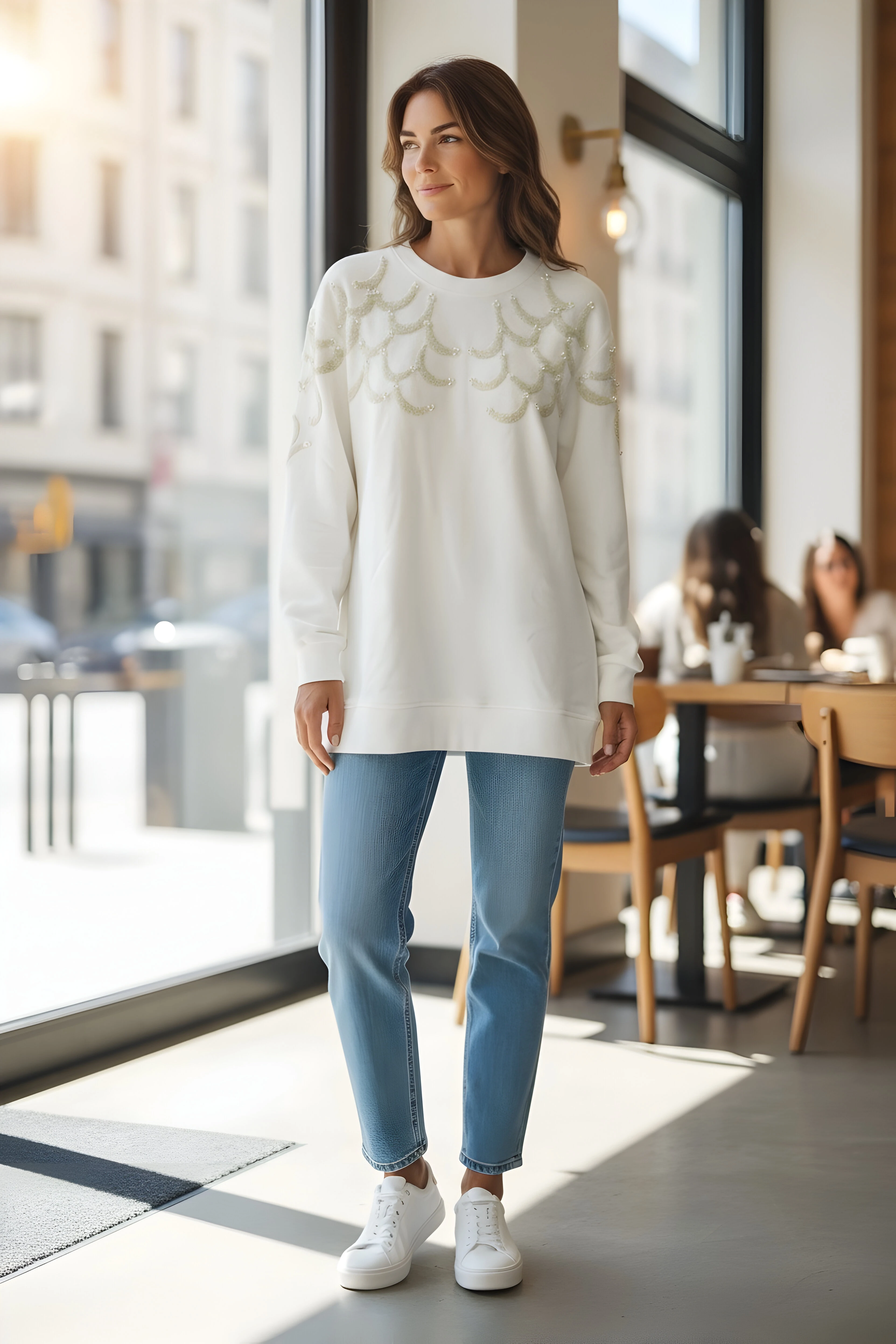 K.B. PUNCH NAKIŞLI SWEAT