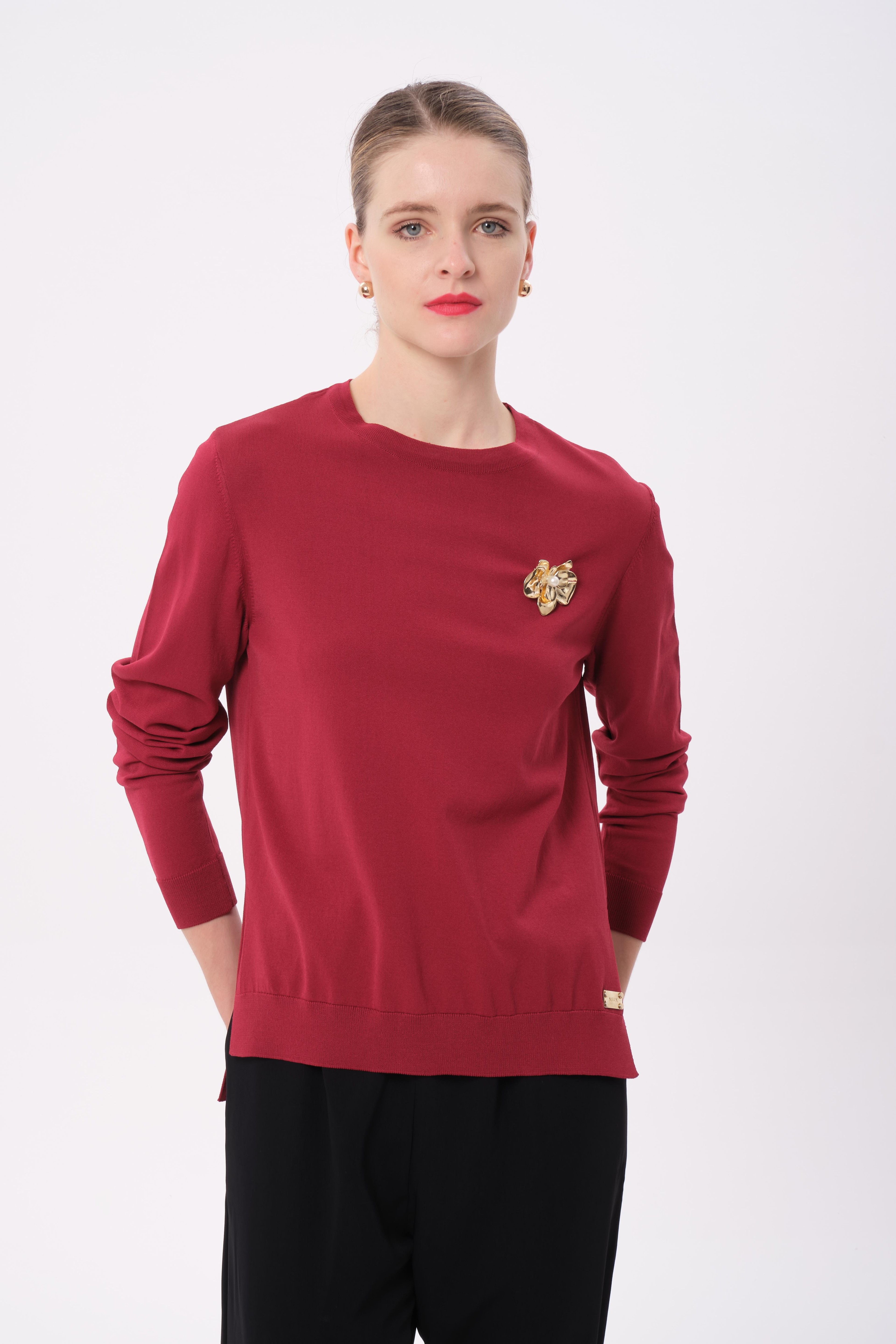 MİSSEMRAMİS 4711 ELEGANTE TRİKO BLUZ