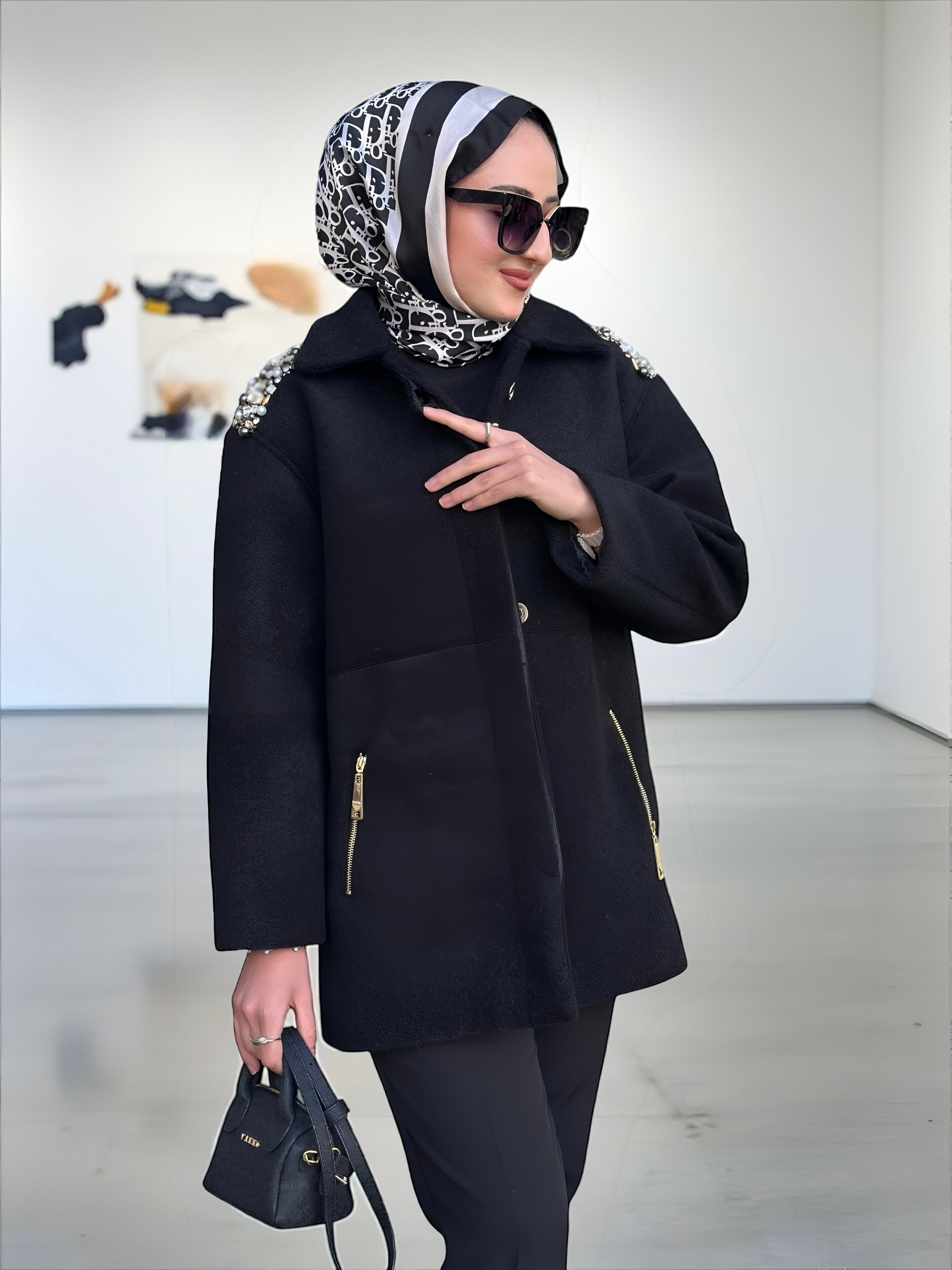MİSSEMRAMİSS 4943 SOLVERA KISA KAŞE KABAN