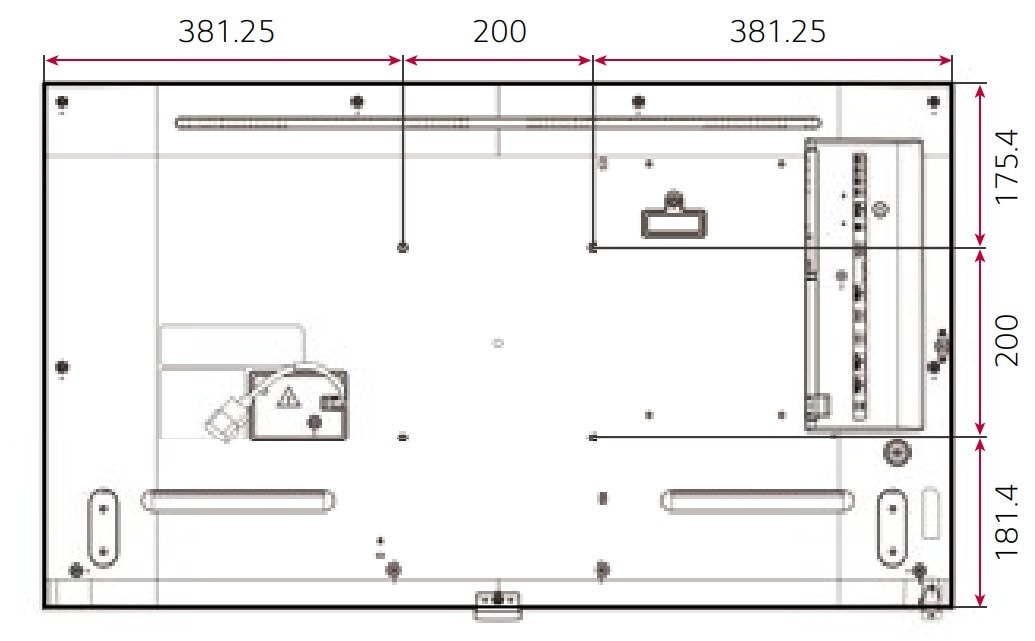 43 İNÇ LED EKRAN MENÜ BOARD 