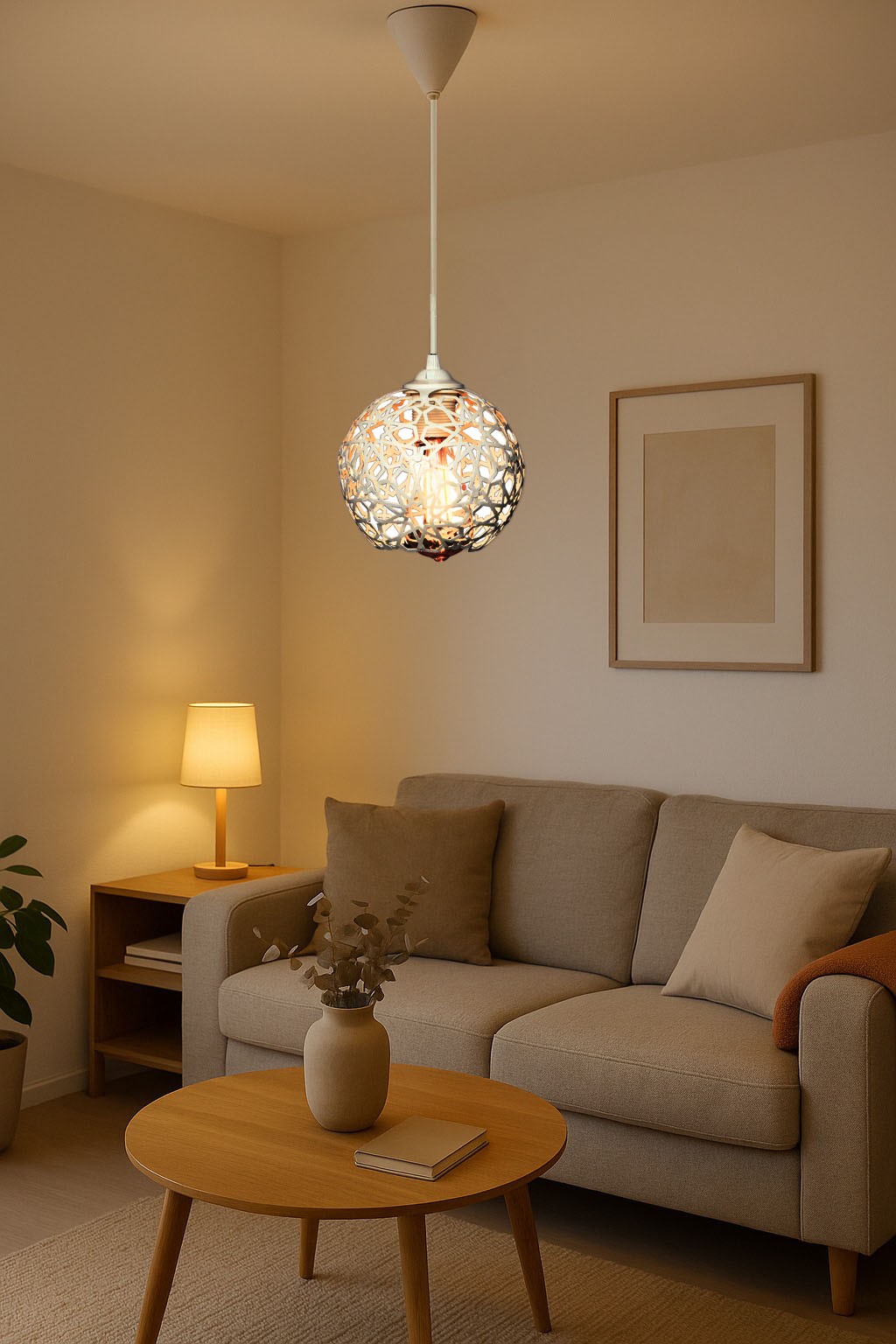 LEDMOTİONS  SELÇUKLU TOP MOTİF YILDIZ FERFORJE  MODEL RETRO RUSTİK SARKIT AVİZE 