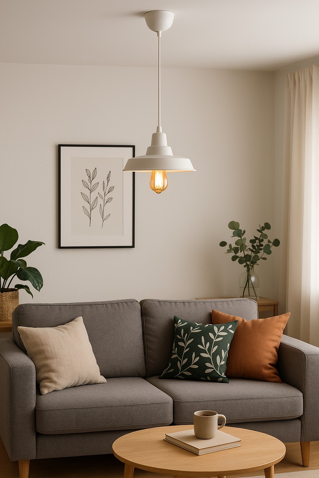 LEDMOTİONS RETRO RUSTİK MODEL METAL  TEKLİ SARKIT  AVİZE 