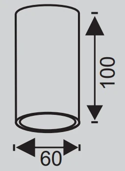 SLİM SİLİNDİR BEYAZ SATEN SIVA ÜSTÜ KASA