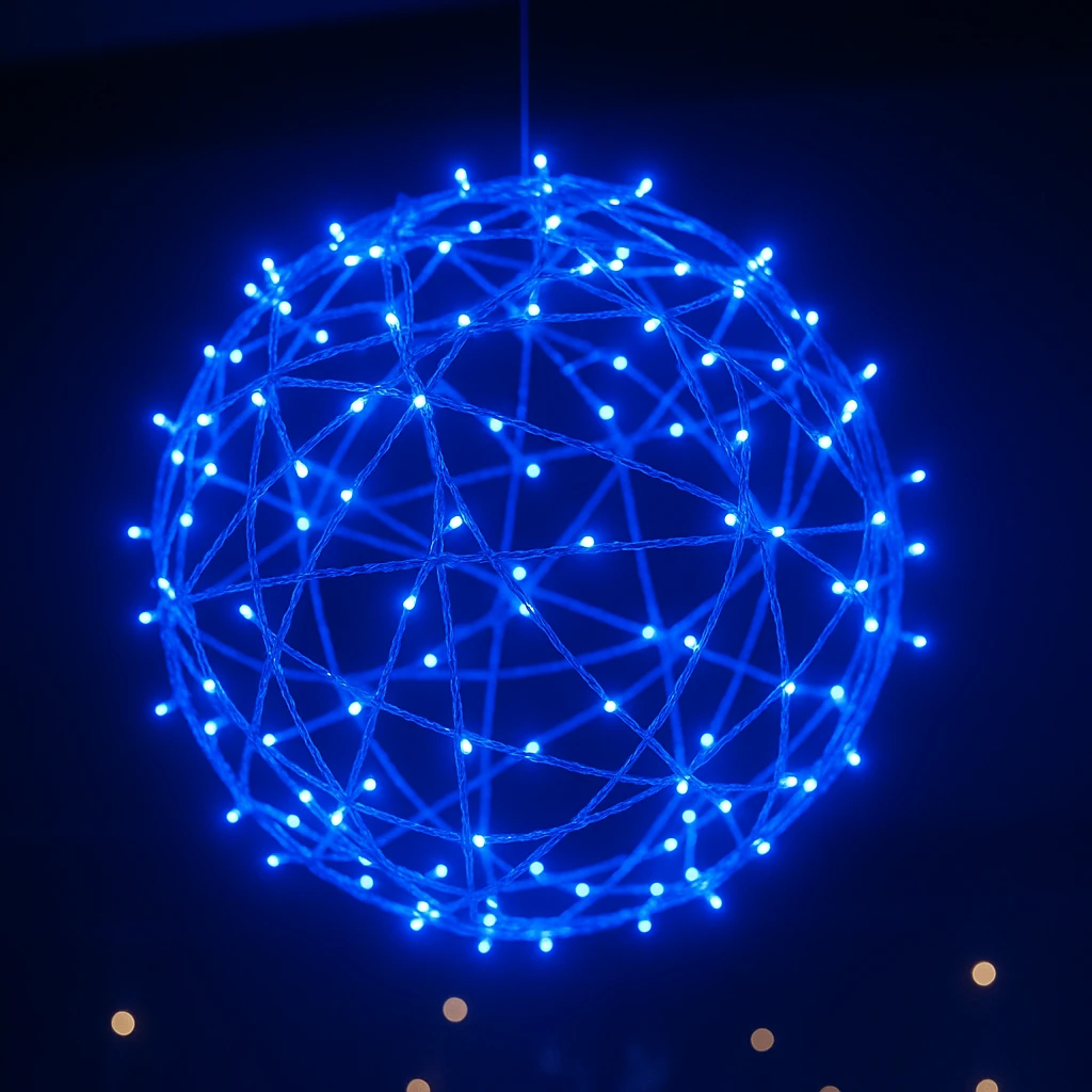 25 CM PLASTİK MAVİ TOP