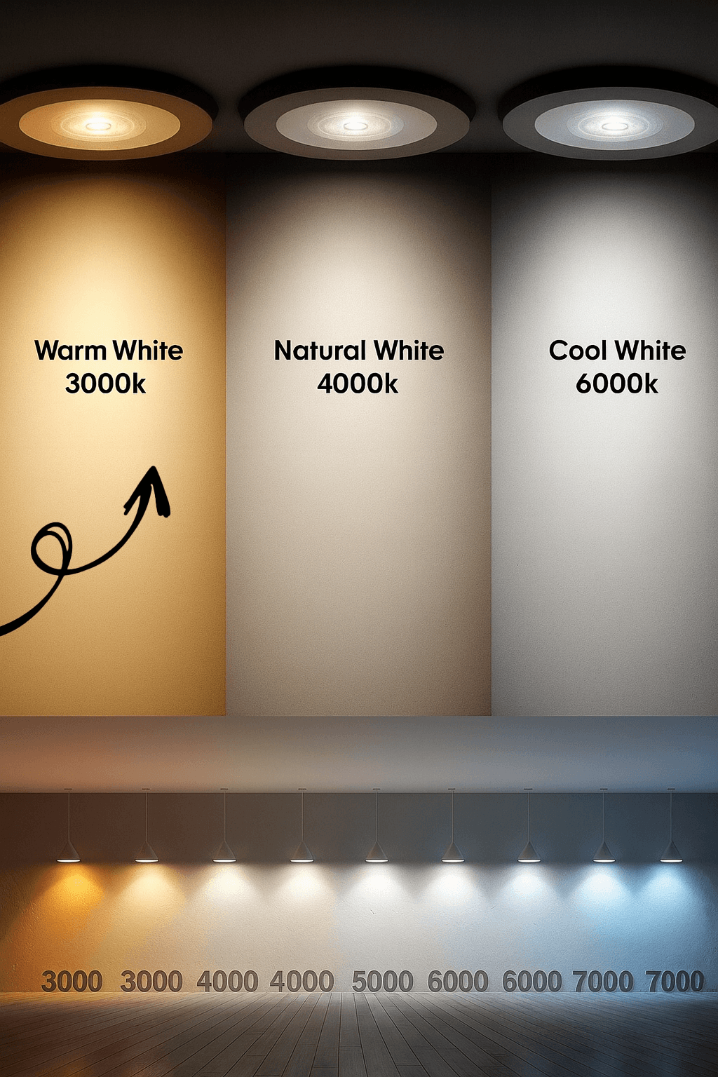 1 METRE BEYAZ KASA LİNEER LED 