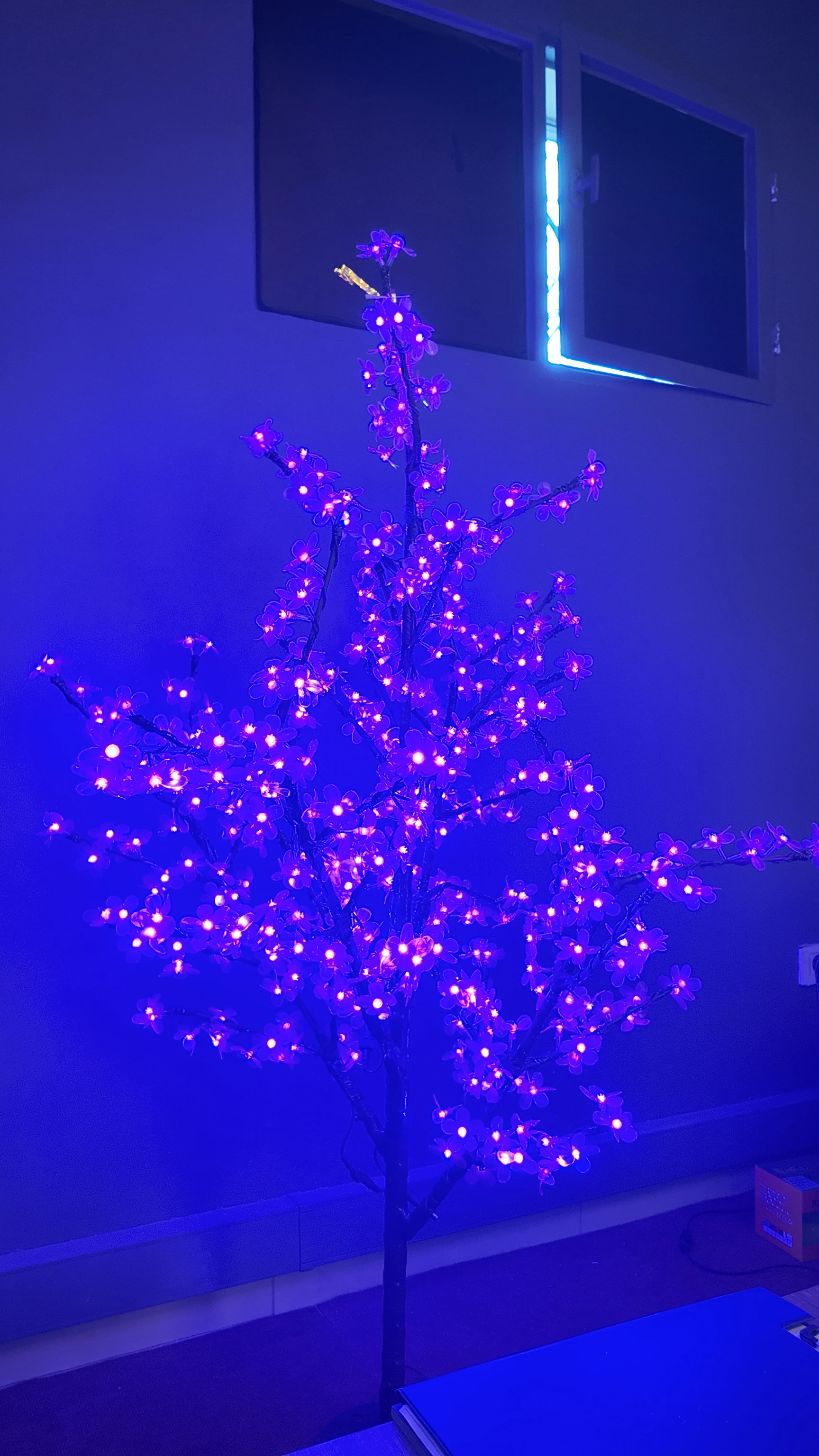 MOR LED IŞIKLI SAKURA AĞACI 