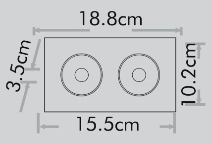 DEKORATİF İKİLİ YUVARLAK İÇ KASA 